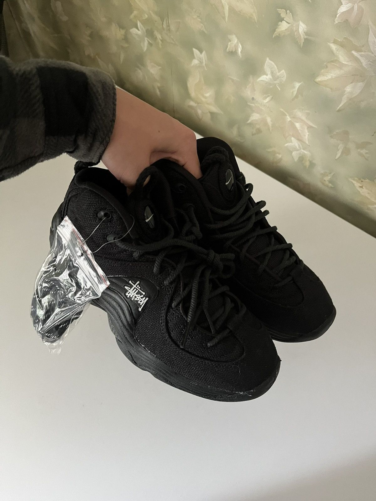 Nike × Stussy Nike x Stüssy Air Penny 2 Black – Rare Collab, Street Icon Size US 6 / EU 39 - 9 Thumbnail