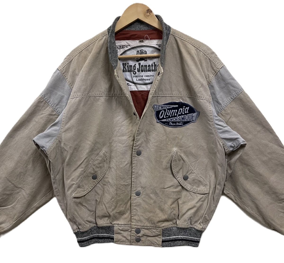 Buzz Rickson's Vintage 90s King Jonathan Playing Casino Las Vegas Jacket Size US M / EU 48-50 / 2 - 3 Thumbnail