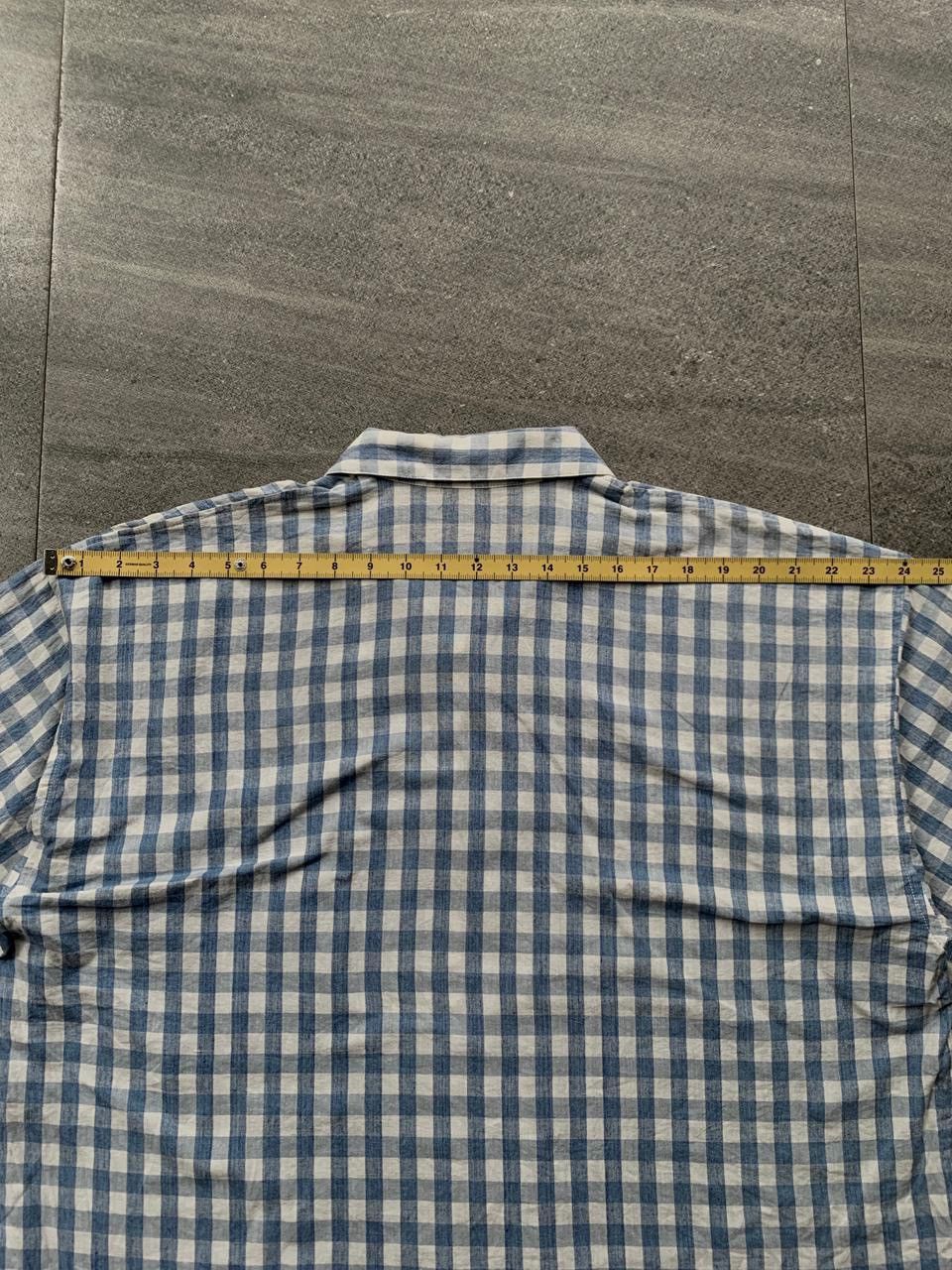 Issey Miyake FREE TAX! Gingham Check Wide Shirt Size US M / EU 48-50 / 2 - 15 Thumbnail
