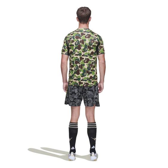 Adidas × Bape o1mle0526 Football Jersey Short Sleeve T-Shirt in Multicolor Size US L / EU 52-54 / 3 - 3 Thumbnail
