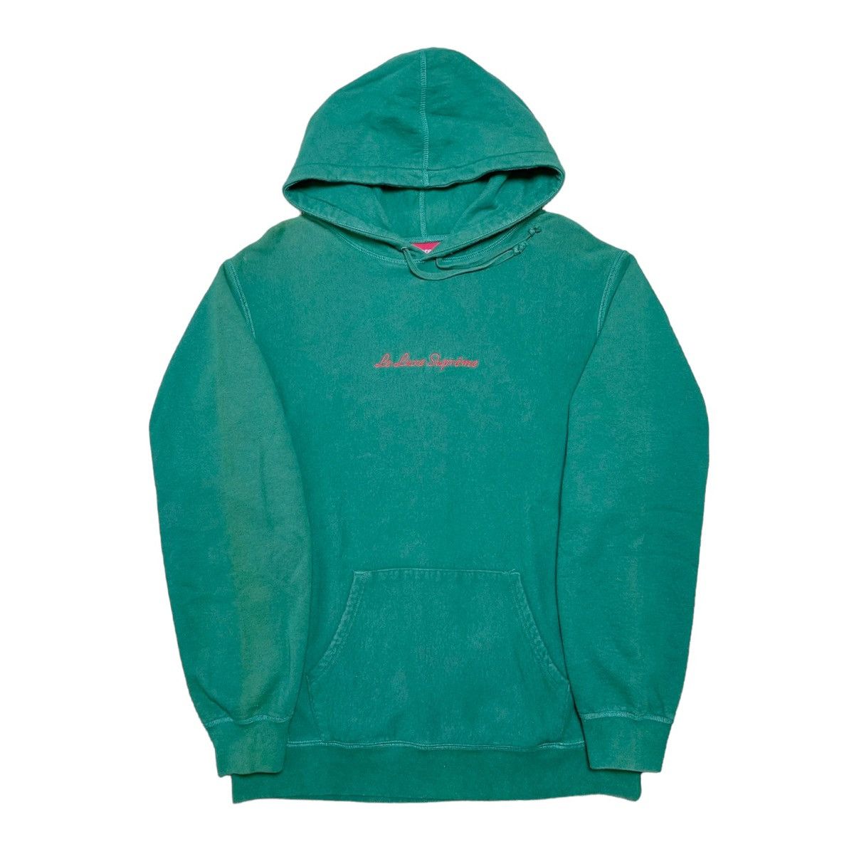 Image of Supreme Le Luxe Hooded Sweatshirt Dark Green, Men's (Size XL)