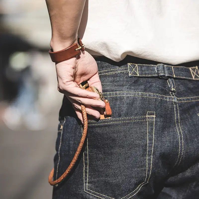 Japanese Brand × Vintage Denim Jeans Vintage Straight Dark Selvedge Jeans 14oz Qualit Size US 34 / EU 50 - 3 Thumbnail
