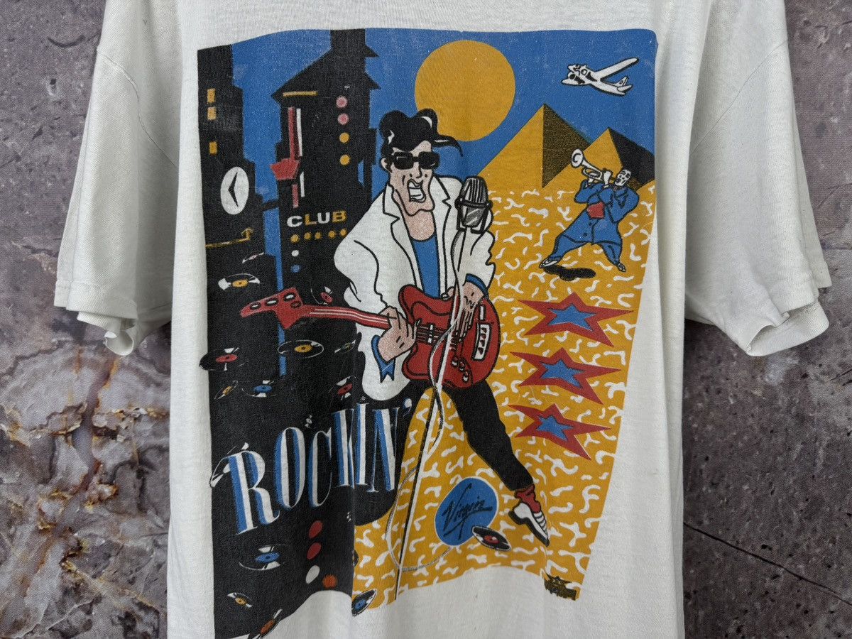 Band Tees × Rucking Fotten × Vintage Men’s Rockin T-Shirt Vintage Music Size One Size Size US XXL / EU 58 / 5 - 5 Thumbnail