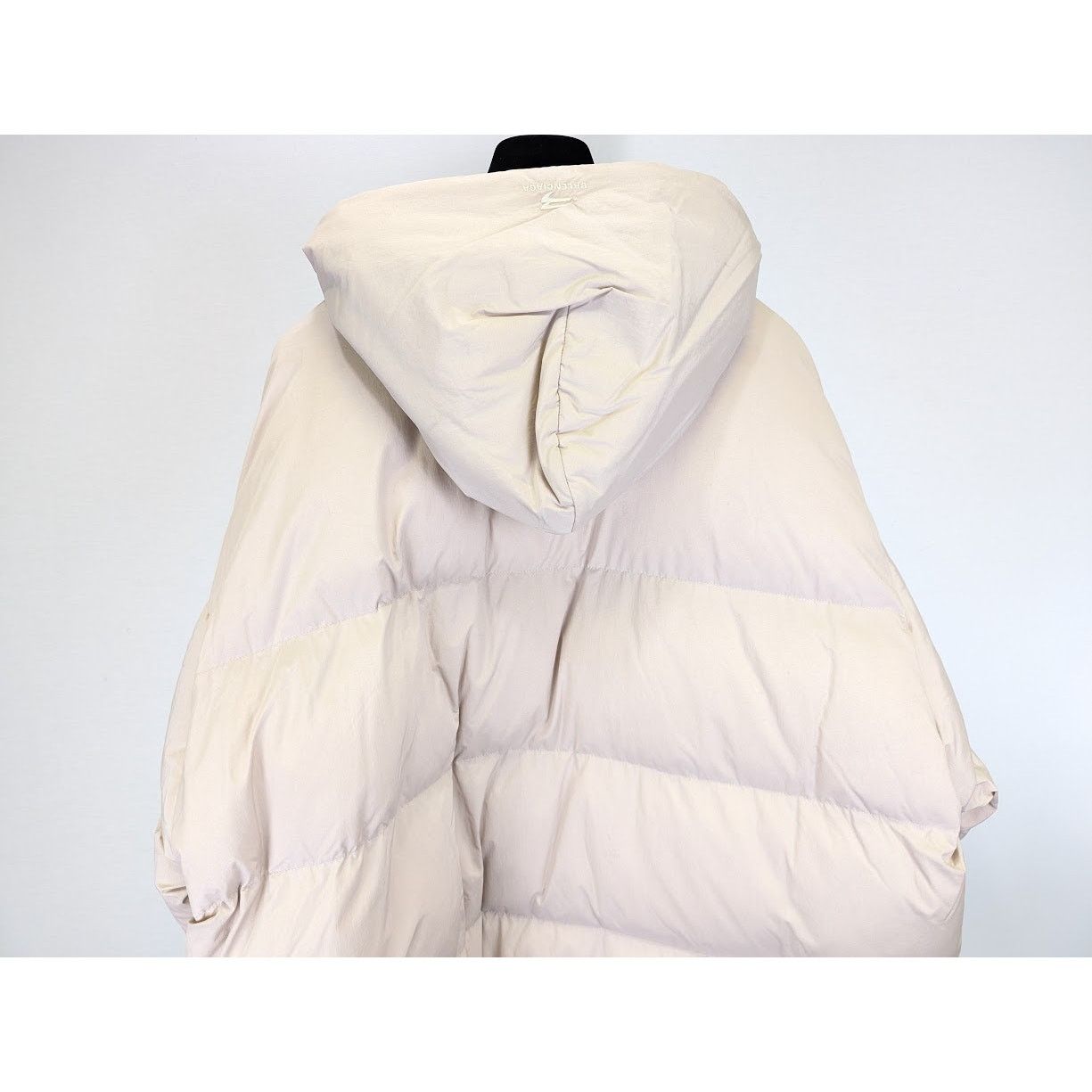 Balenciaga o1rshd1 Hooded Jacket in Beige Size US L / EU 52-54 / 3 - 17 Thumbnail