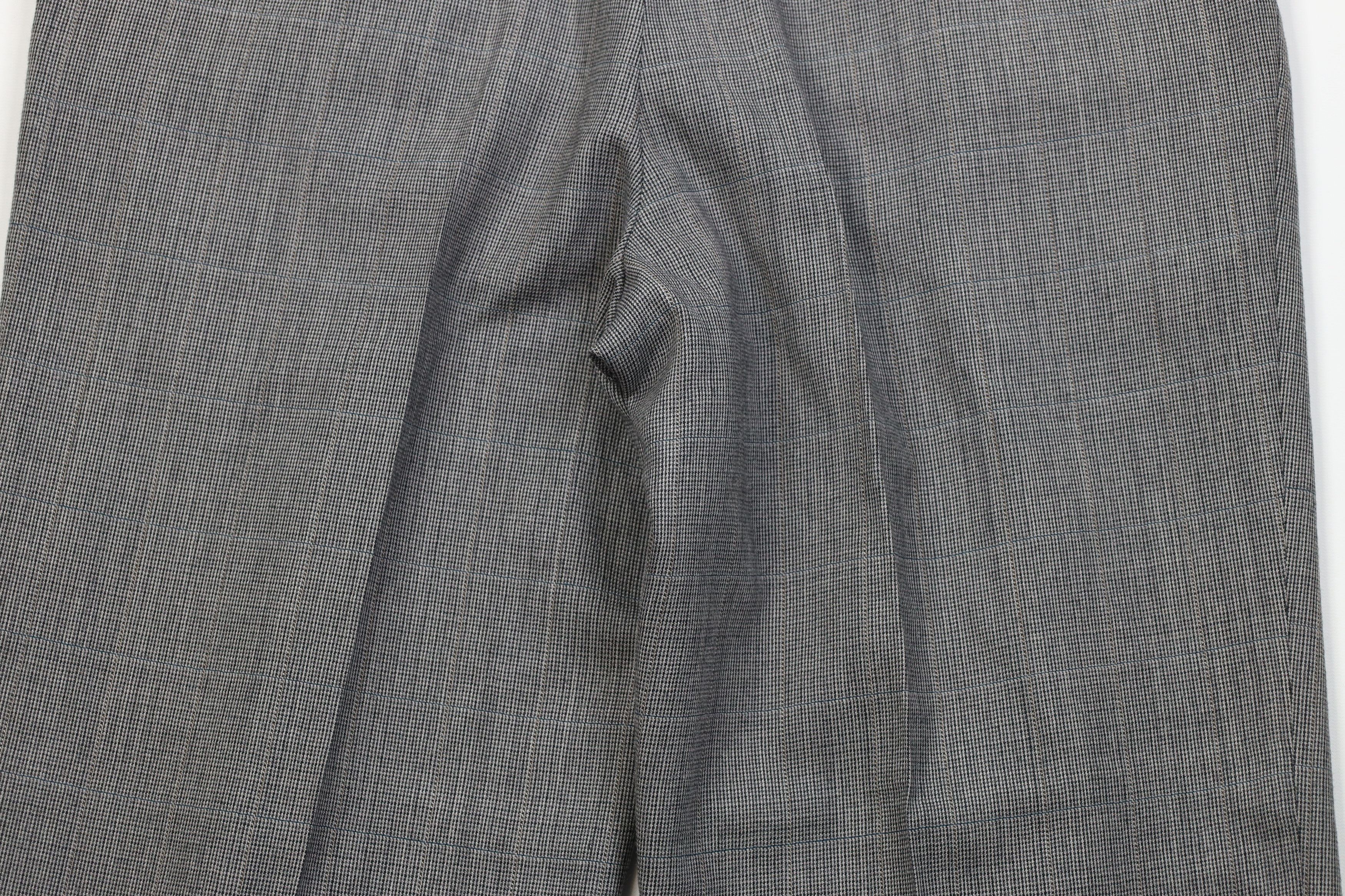 Vintage Vintage 70s Streetwear Wide Leg Chino Pants Houndstooth USA Size US 36 / EU 52 - 11 Thumbnail