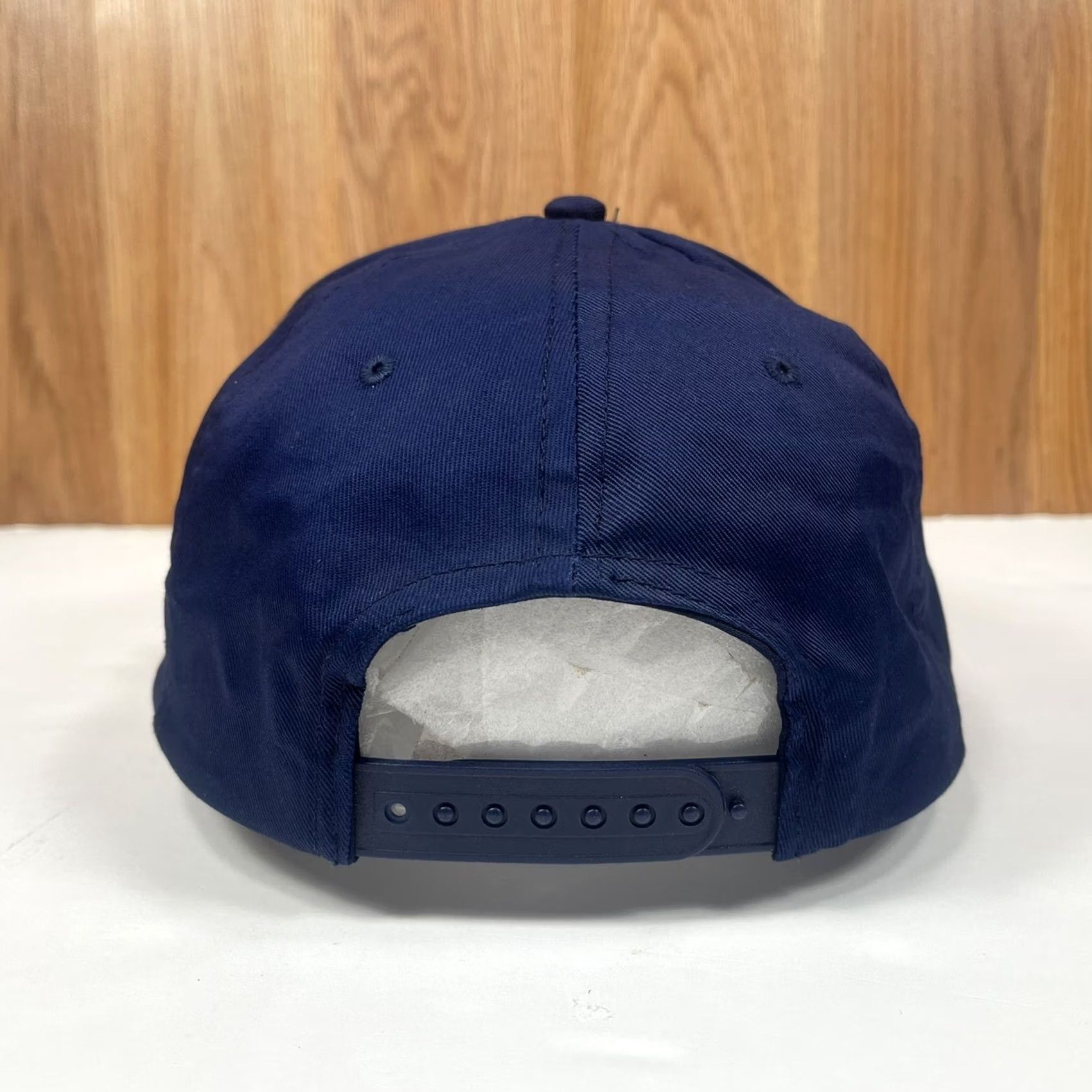 Roper VINTAGE Complete Contracting Services Adjustable Snapback Rope Trucker Hat Cap Men Black Blue Cotton Cap Hat Trucker Mens Adjustable Rope Cap Size ONE SIZE - 5 Thumbnail