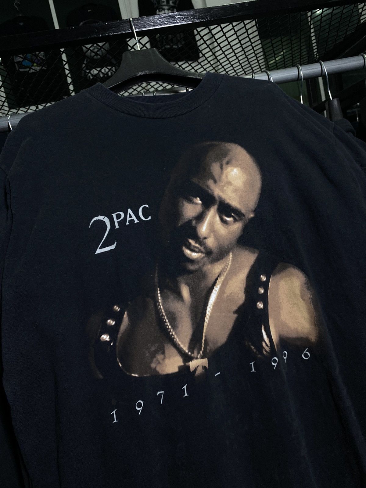 Band Tees × Rap Tees × Vintage Tupac Shakur Size US XL / EU 56 / 4 - 2 Thumbnail