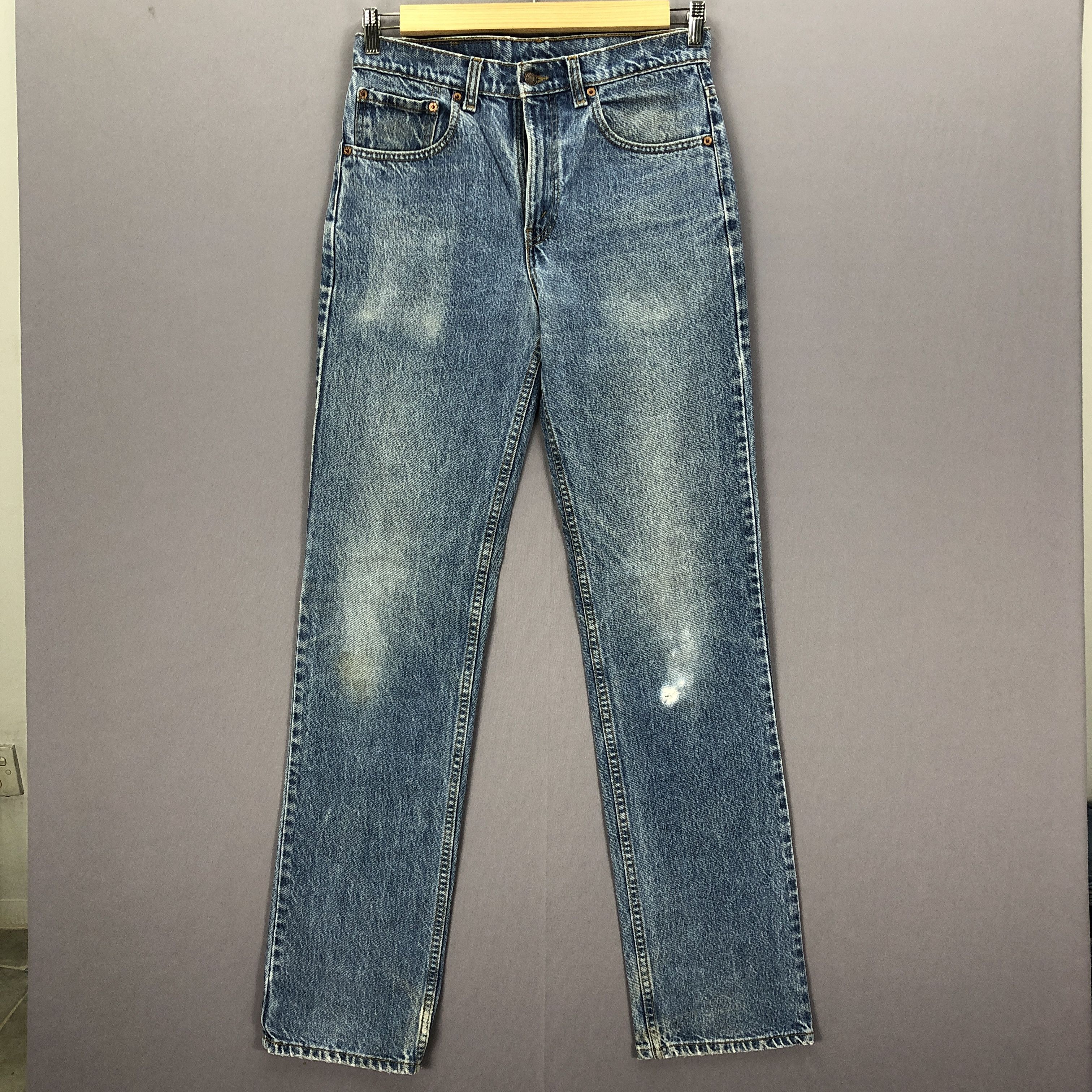 Levi's Vintage Levis Stonewash Jeans Levi's 516 Faded Ripped Denim Size US 30 / EU 46 - 1 Thumbnail