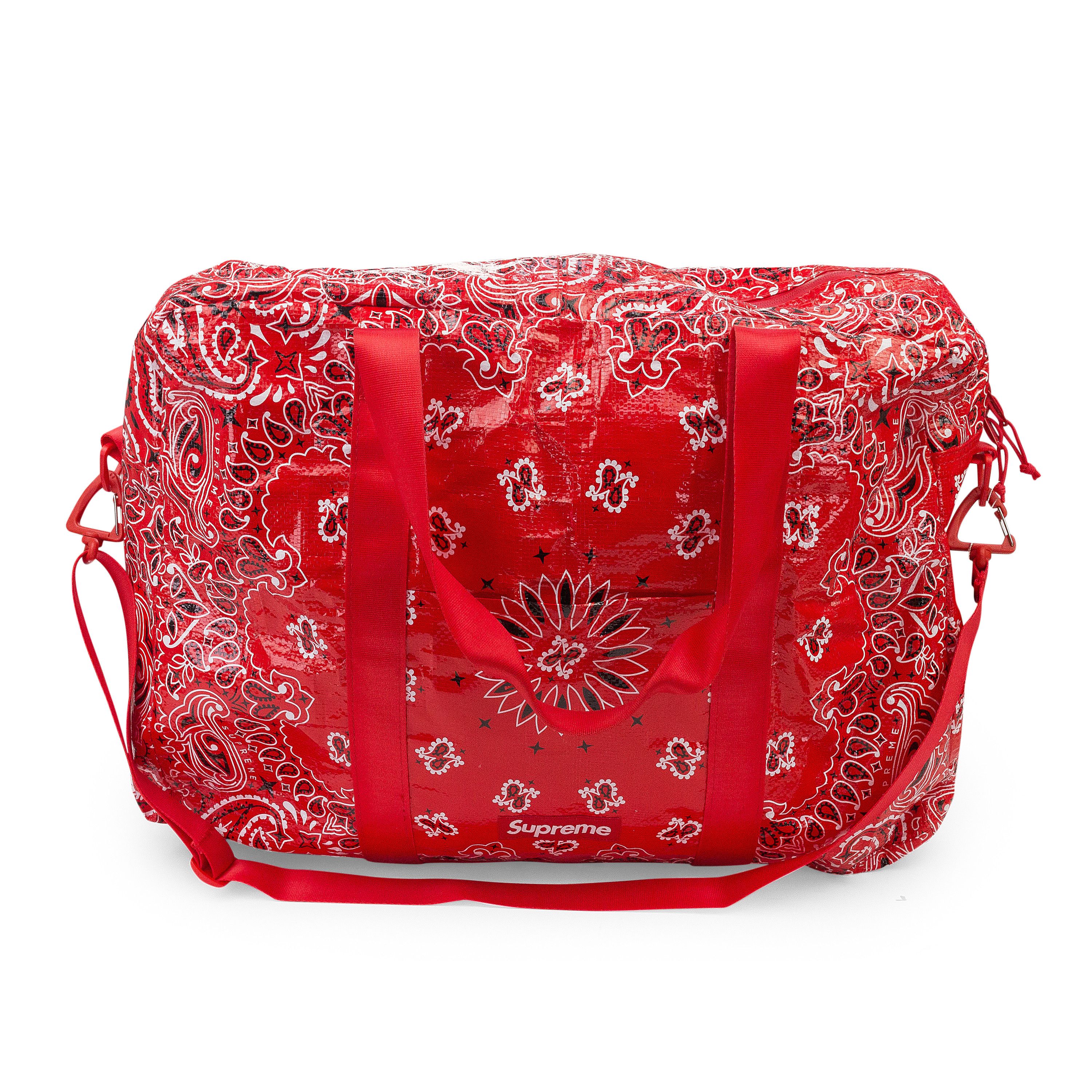 バッグ Supreme Bandana Tarp Large Duffle Bag Bandana Tarp Large Duffle Bag – Supreme