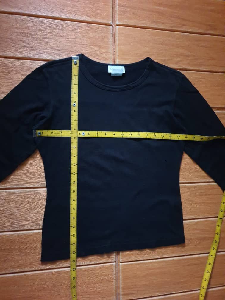 agnes b. Agnes b. Black colour longsleeve shirt Size S / US 4 / IT 40 - 6 Thumbnail
