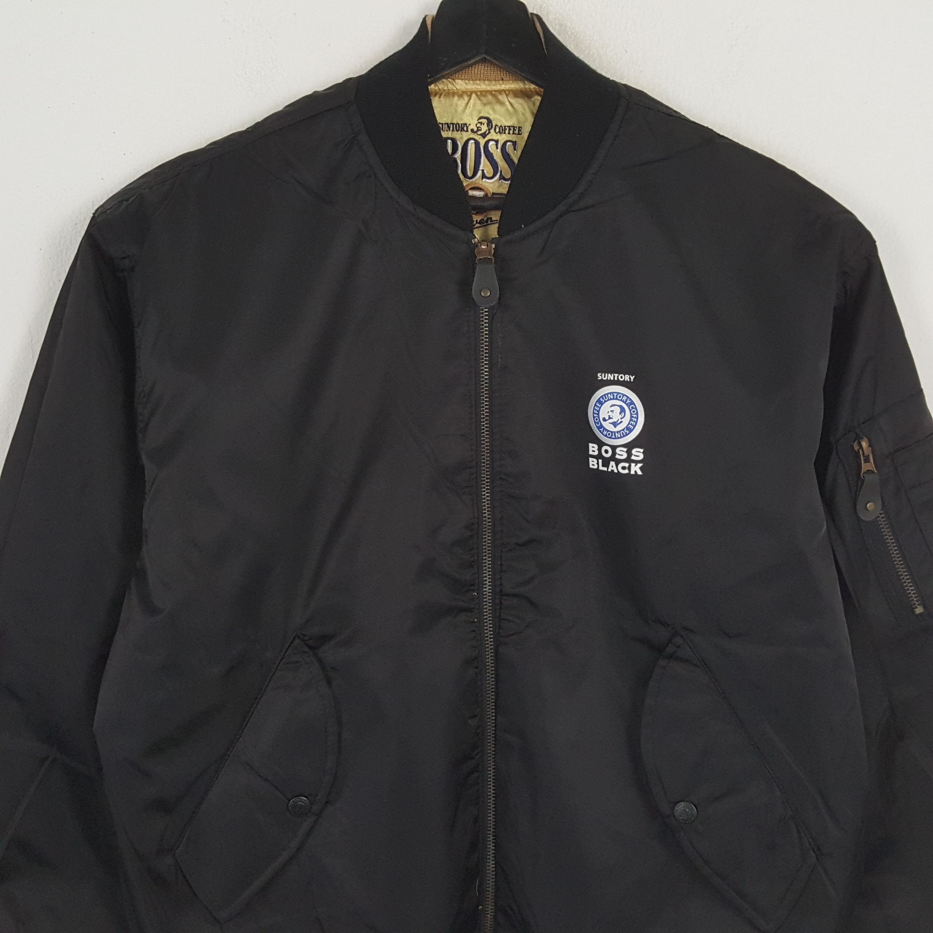 Vintage BOSS 7 Suntory Coffee Reversible Jacket Size US L / EU 52-54 / 3 - 6 Thumbnail