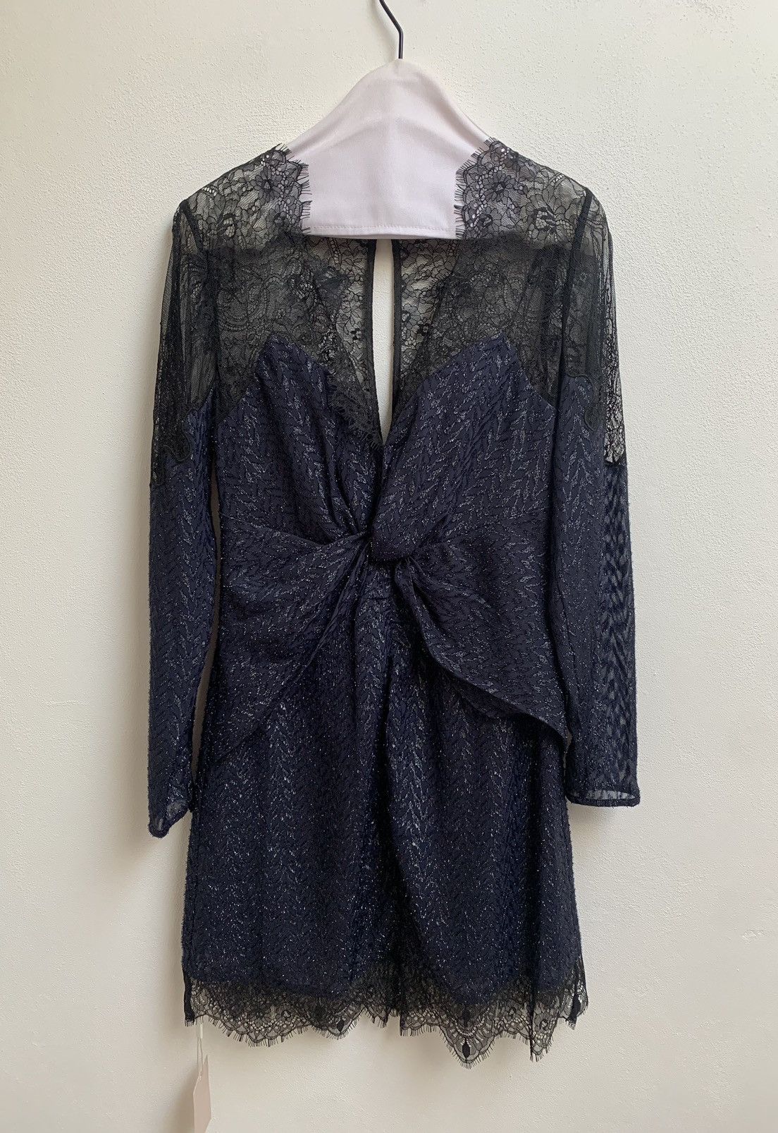 Self-Portrait Self Portrait Navy Blu Dress Size M / US 6-8 / IT 42-44 - 17 Thumbnail