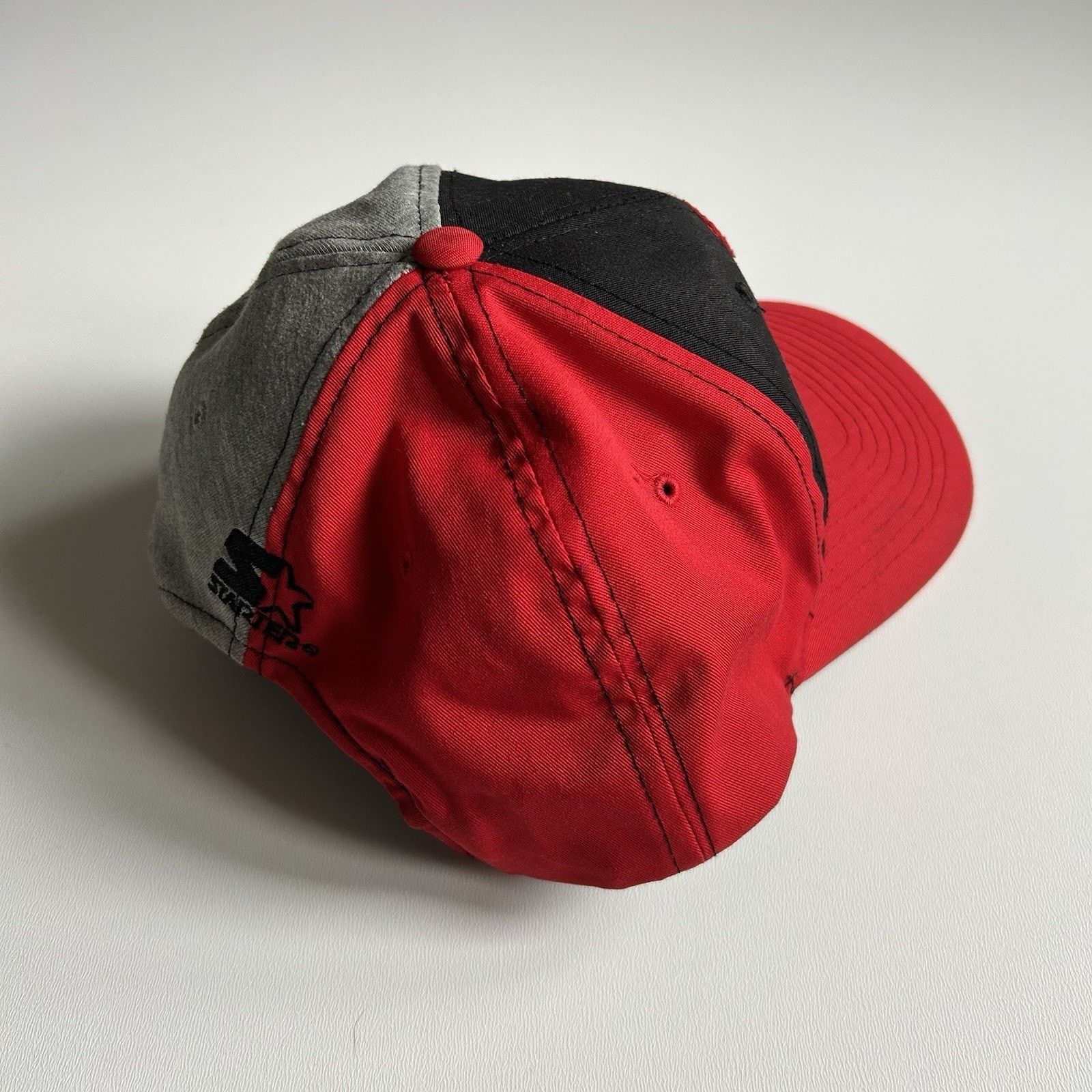 NBA Vintage 90s Starter Chicago Bulls NBA Snapback Hat Cap Rare Size ONE SIZE - 7 Thumbnail