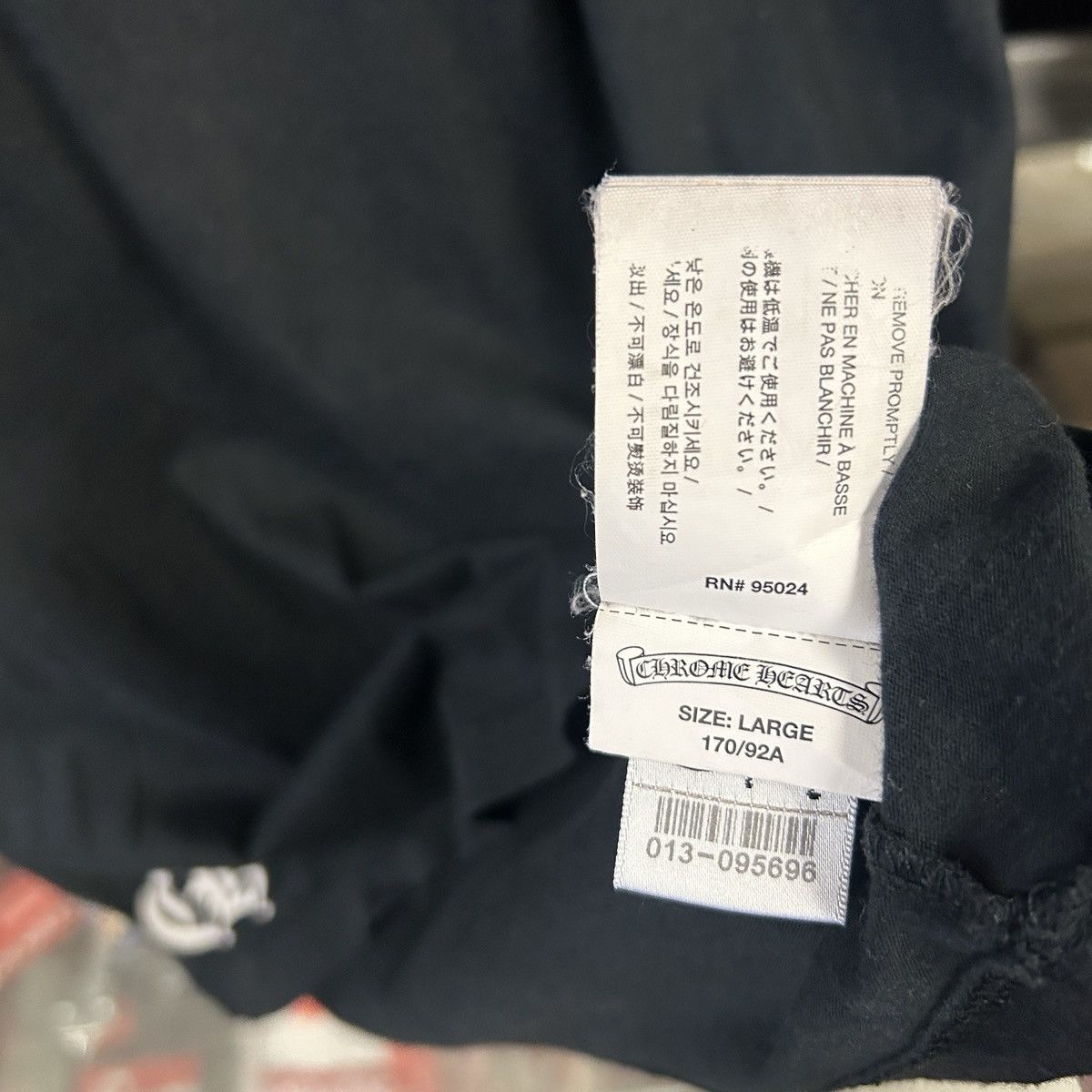 Chrome Hearts Chrome Hearts Scroll Tee L Size US L / EU 52-54 / 3 - 7 Thumbnail