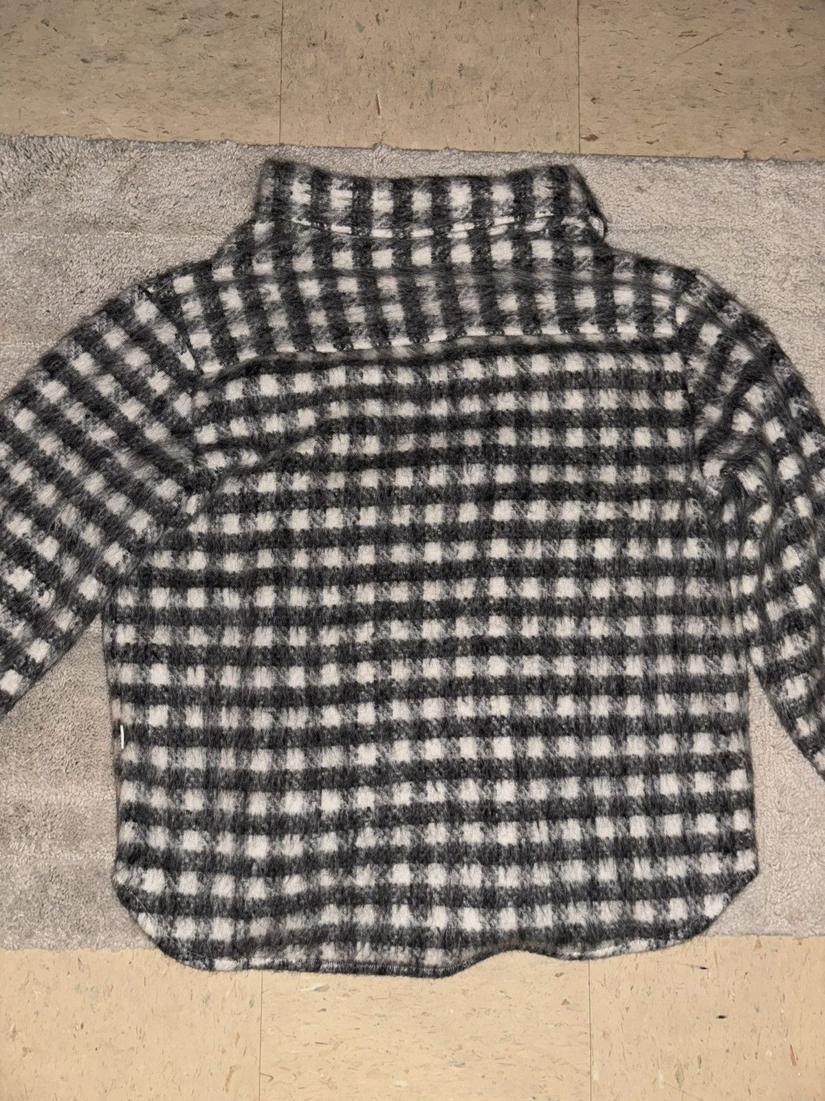 Aime Leon Dore Aime Leon Dore Alpaca Blend Grey Over shirt Size Medium Men Size US M / EU 48-50 / 2 - 14 Thumbnail