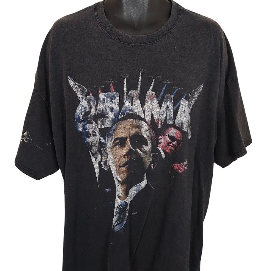 Other Barack Obama T Shirt Mens Size 2XL Black 44th President Rap Size US XXL / EU 58 / 5 - 1 Thumbnail