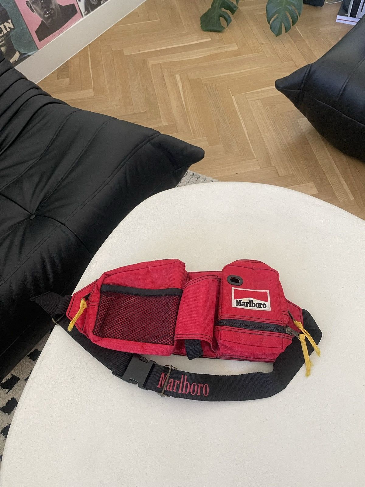 Marlboro 90's Marlboro Cigarettes Utility Belt Side Bag Streetwear Size ONE SIZE - 1 Thumbnail