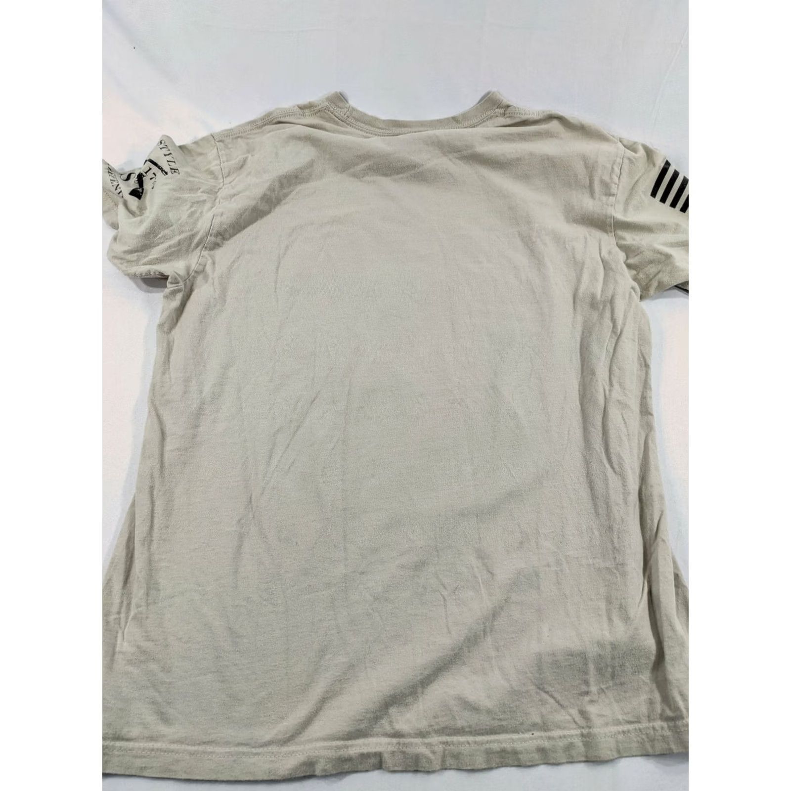 Vintage Grunt Style UNITED STATES SPACE T-Shirt M Beige Cotton 100% Mattis Mens Short Sleeve shirts Size US M / EU 48-50 / 2 - 8 Thumbnail