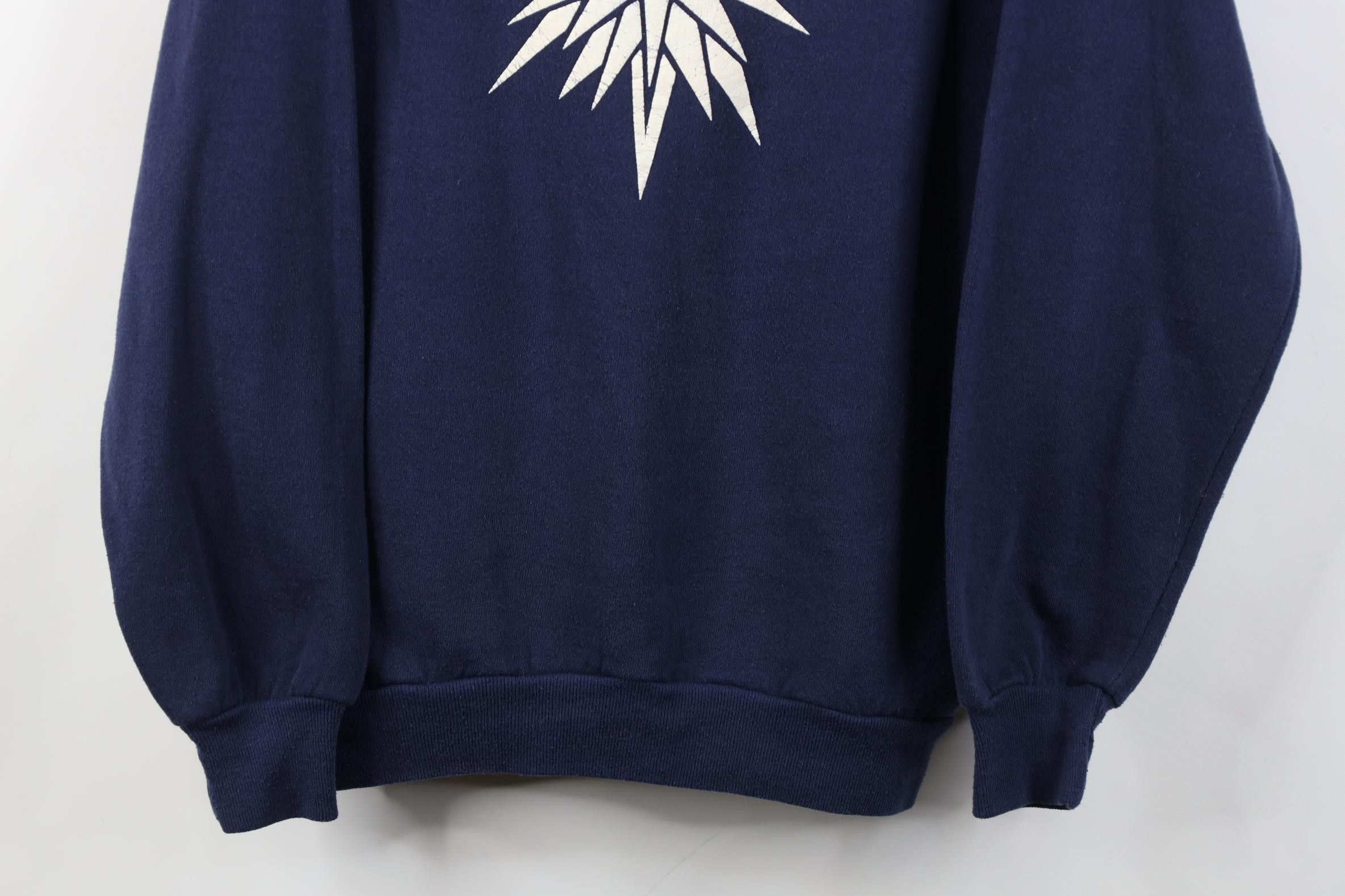 Vintage Vintage 90s Christmas North Star Crewneck Sweatshirt USA Size L / US 10 / IT 46 - 3 Thumbnail