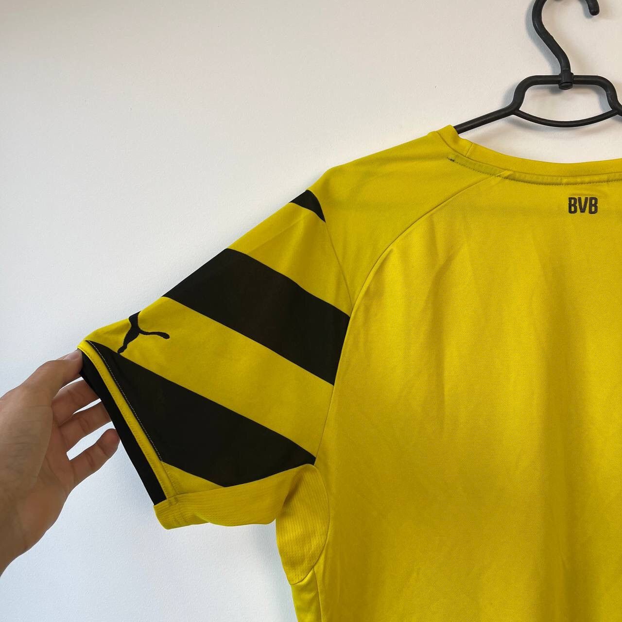 Puma BORUSSIA DORTMUND 2014 2015 HOME SHIRT FOOTBALL SOCCER PUMA Size US XL / EU 56 / 4 - 8 Thumbnail