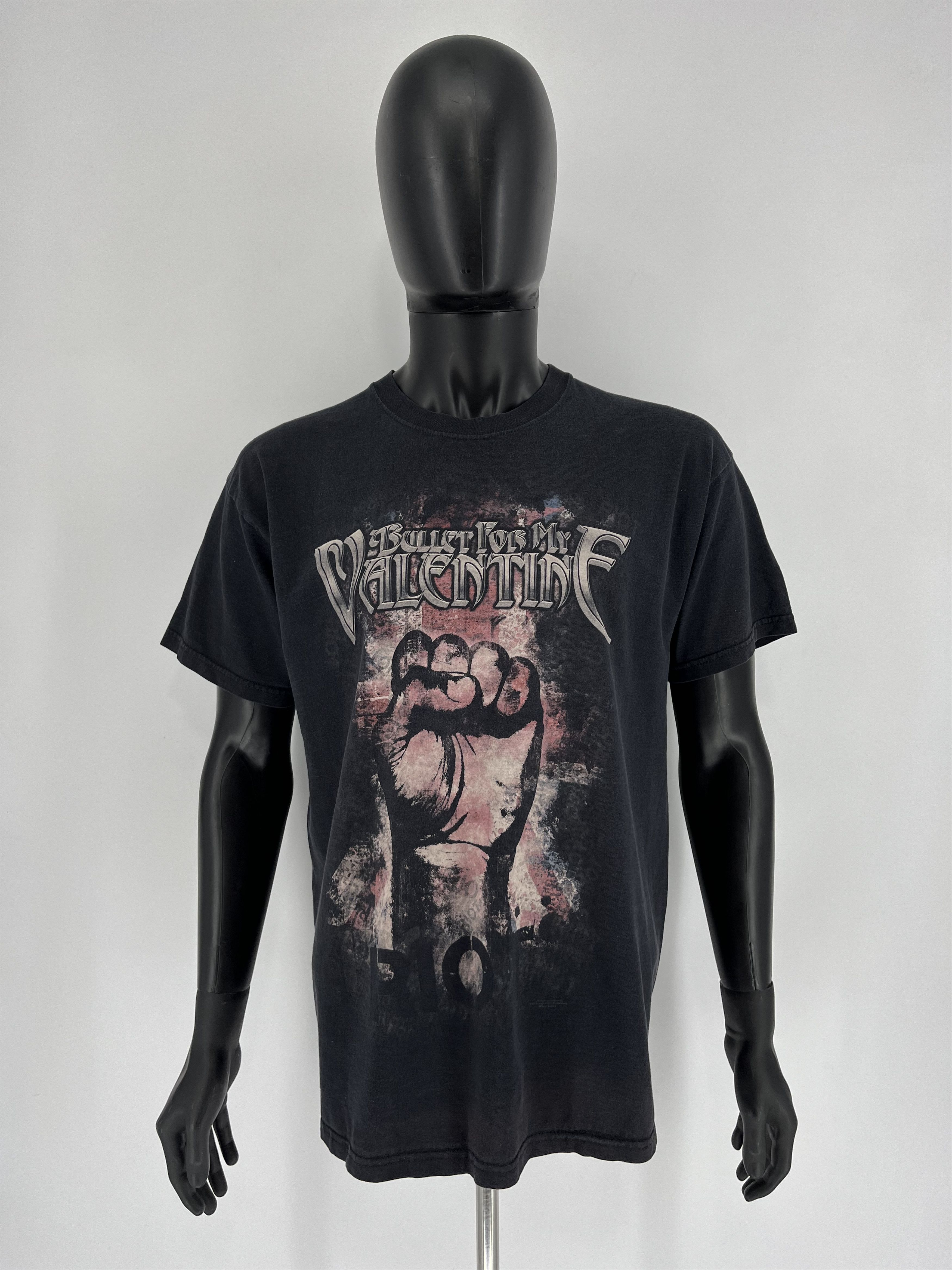 Band Tees Vintage Y2K Bullet For My Valentine Tour Tee Band Rock Shirt Size US XL / EU 56 / 4 - 3 Thumbnail