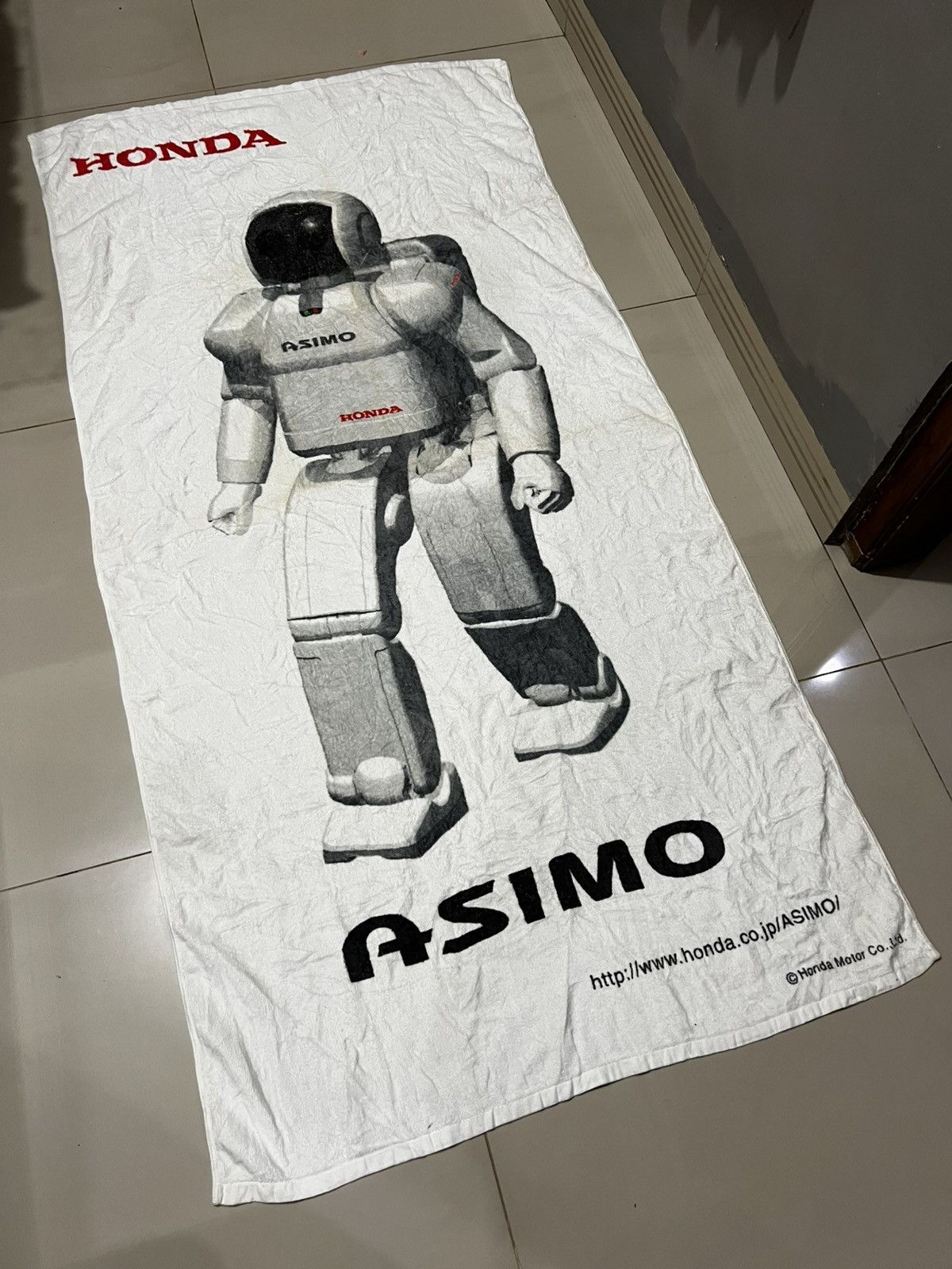 Honda × Japanese Brand × Vintage Vintage 00s Honda Asimo Big Towel Size ONE SIZE - 5 Thumbnail
