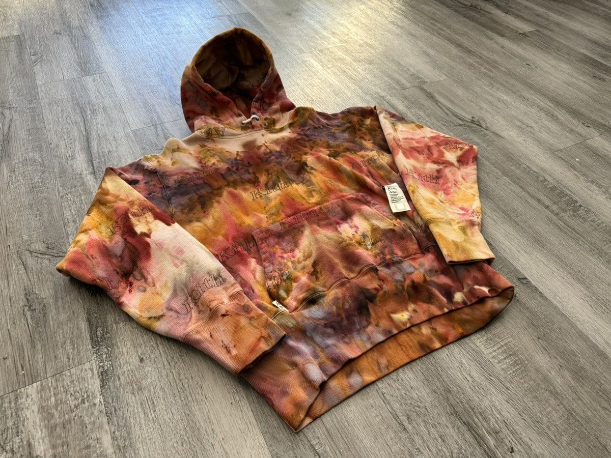 Advisory Board Crystals × Hypebeast × Kith Large Kith Desert Tie Dye Hoodie Fire ABC Sweatshirt Size US L / EU 52-54 / 3 - 9 Thumbnail