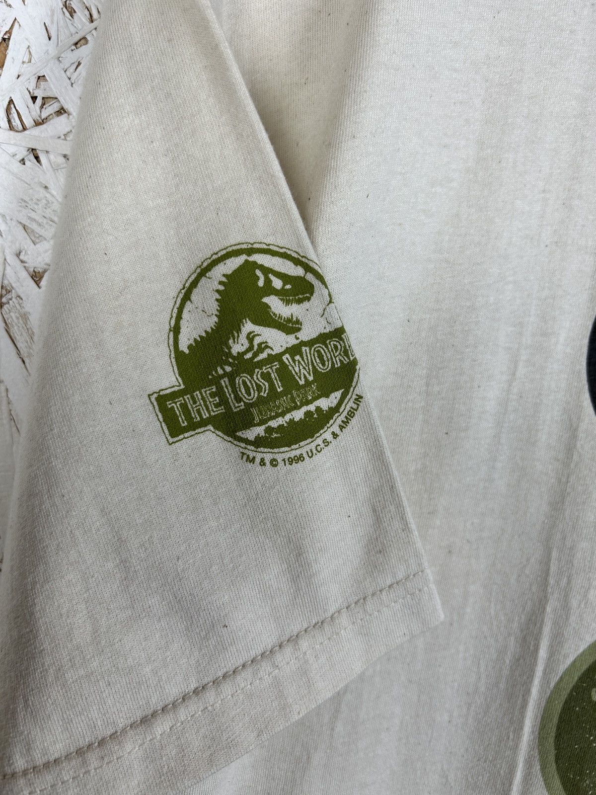 Vintage 90s Jurassic Park 1996 The Lost World Murina T-Shirt L Size US L / EU 52-54 / 3 - 3 Thumbnail