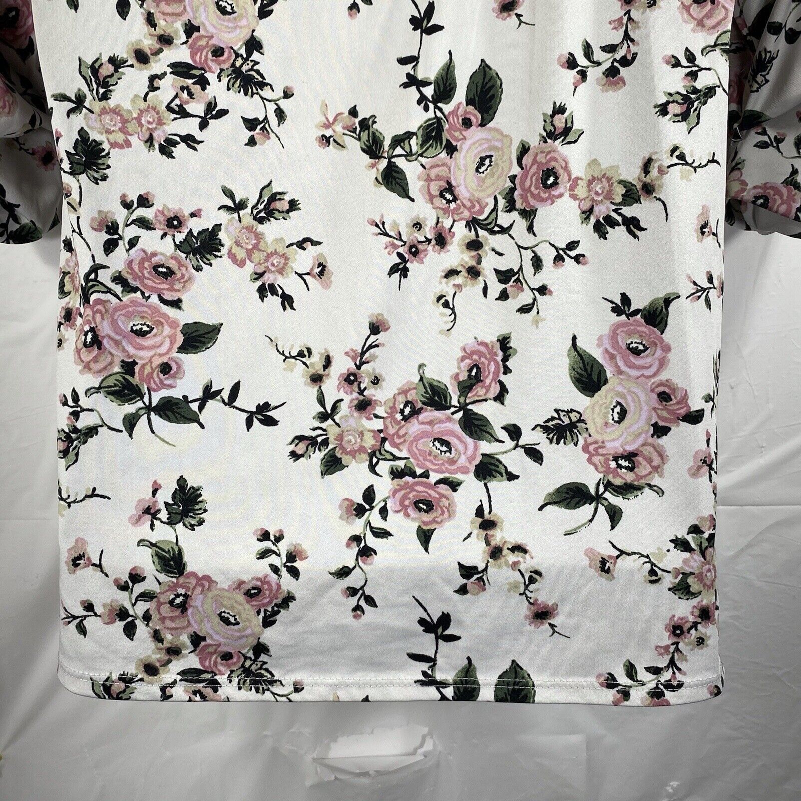 Other First Love Medium Floral Off Shoulder Chain Strap Blouse Size M / US 6-8 / IT 42-44 - 7 Thumbnail