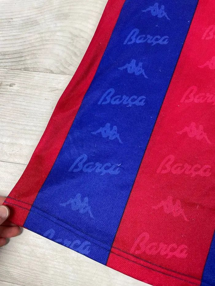 Kappa Vintage Barcelona 1995 1997 Nadal #20 Home Shirt Jersey Size US S / EU 44-46 / 1 - 6 Thumbnail