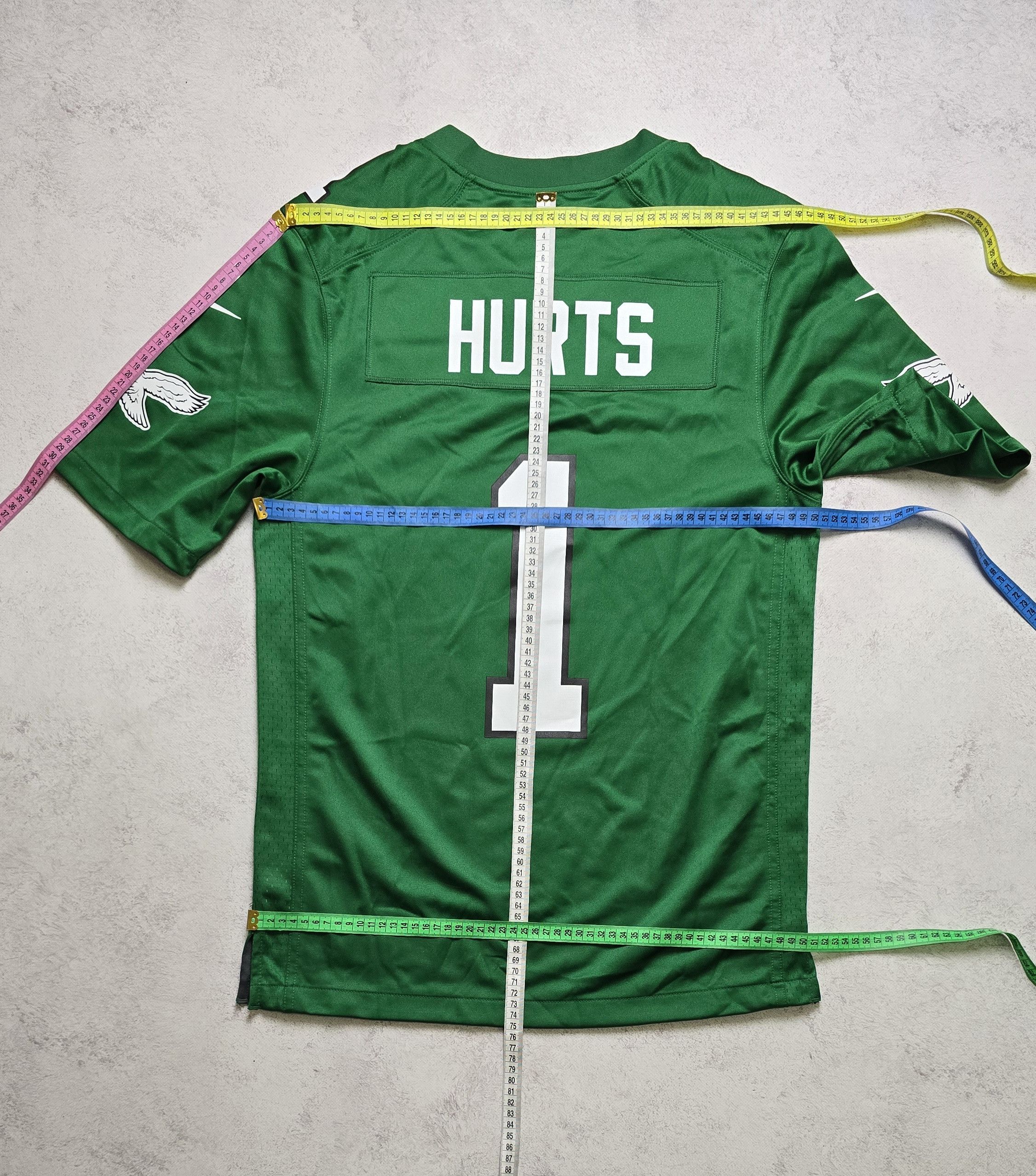 Nike Hurts #1 Eagles Alternate Game Super Bowl LIX Champs Jersey Size US S / EU 44-46 / 1 - 4 Thumbnail