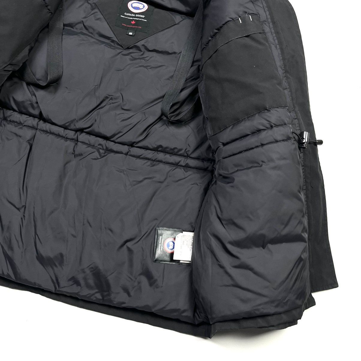 Canada Goose × Vintage Canada Goose Parka Down Jacket Expedition Black Size M / US 6-8 / IT 42-44 - 8 Thumbnail