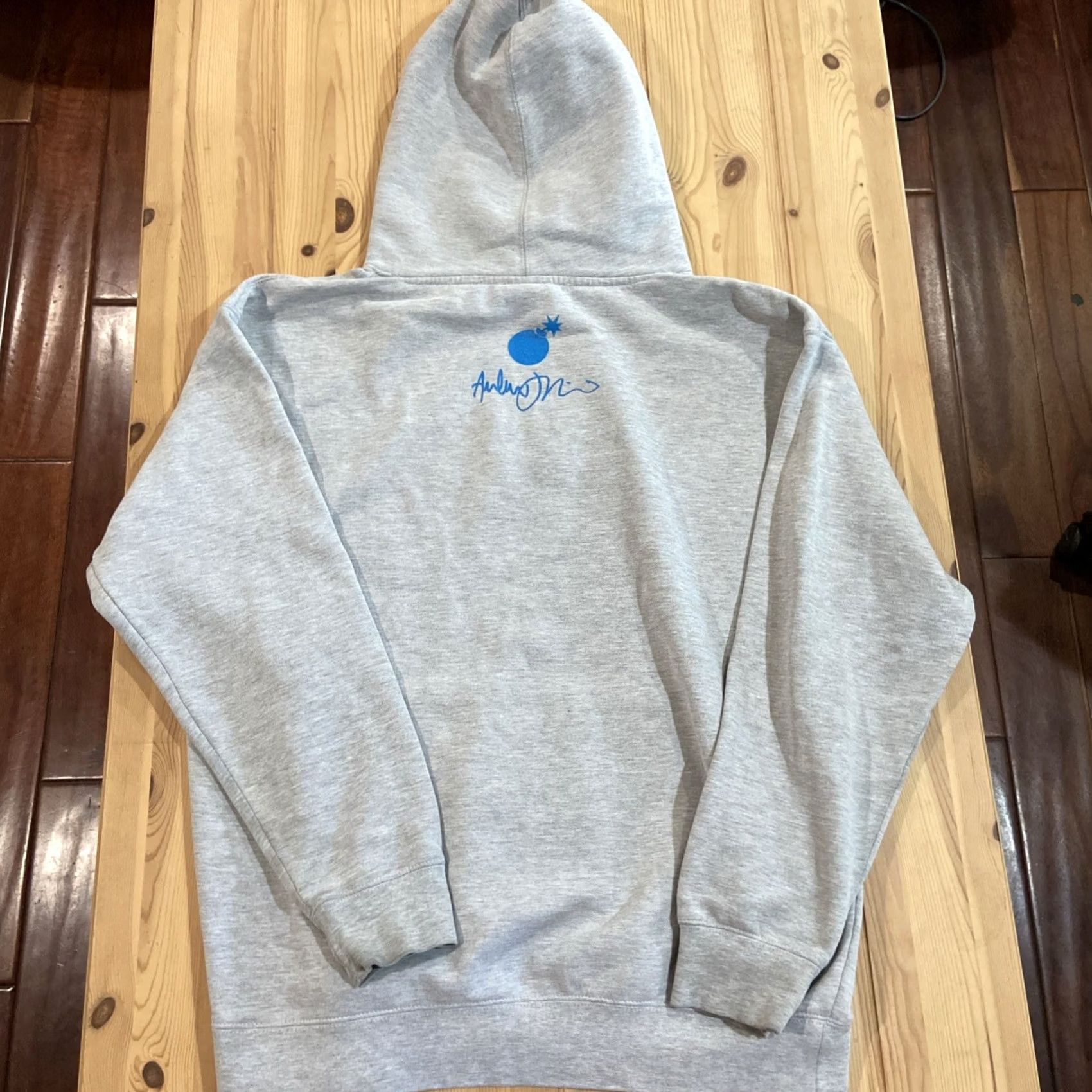 The Hundreds The Hundreds Hoodie Mens L Gray Full Zip Pockets Streetwear Regular Size Large Limited Edition ANDY JENKINS Size US L / EU 52-54 / 3 - 6 Thumbnail