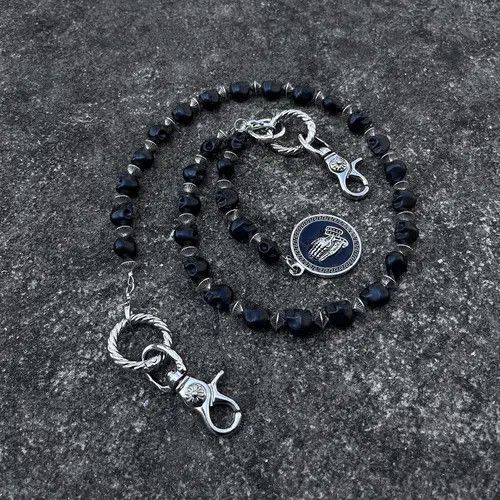 Jewelry Skeleton Turquoise Chain – Y2K Double Waist Accessory Size ONE SIZE - 5 Thumbnail