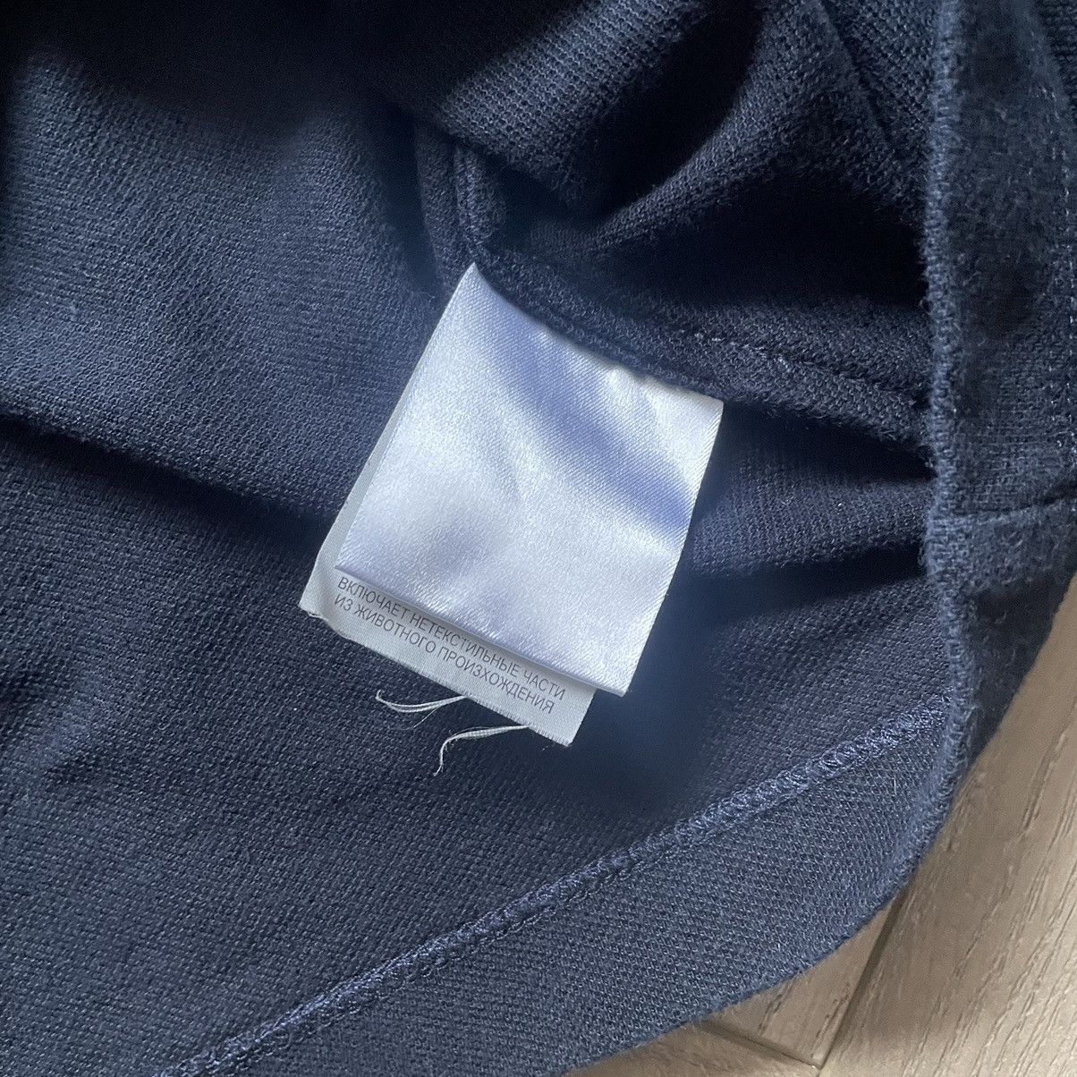 Gucci Gucci Leather Shoulder Black Polo Shirt Size US M / EU 48-50 / 2 - 6 Thumbnail