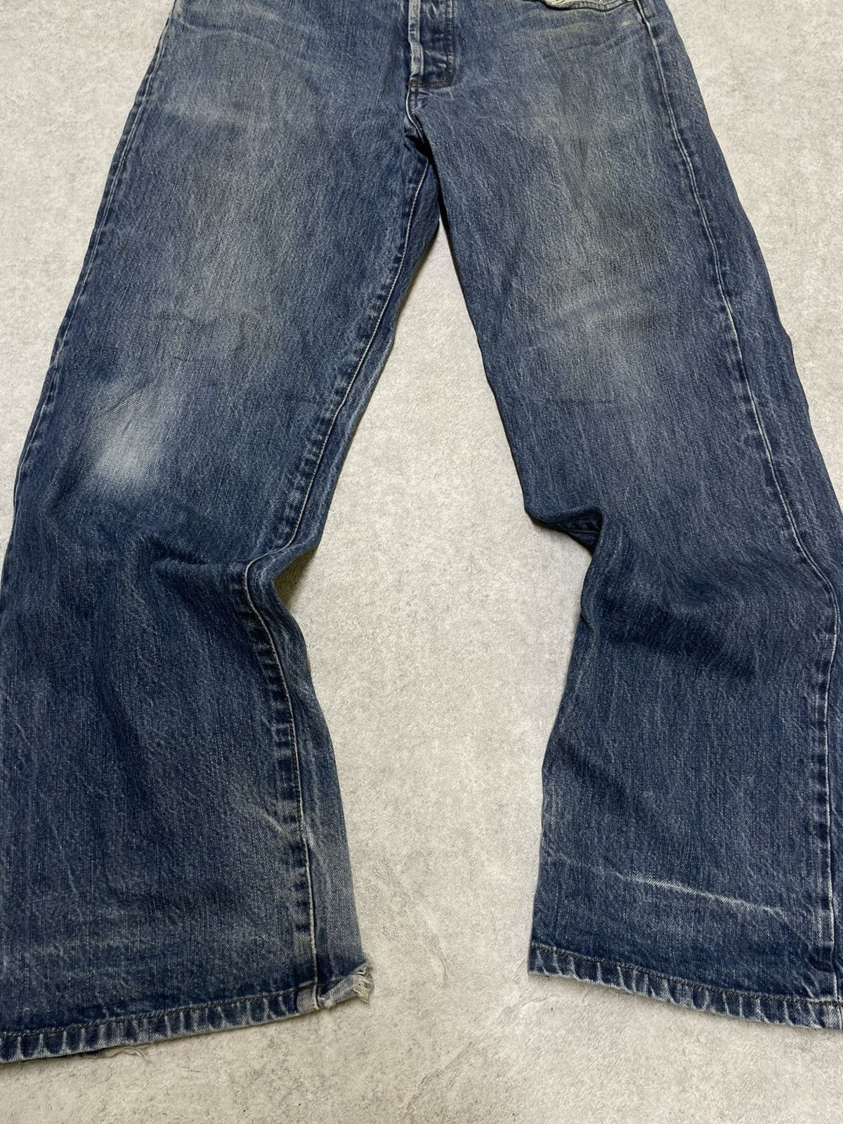 Dickies × If Six Was Nine × Le Grande Bleu (L.G.B.) Y2K Distress Dickies Cuffs Denim IFSIXWASNINE Style Size US 31 - 2 Thumbnail