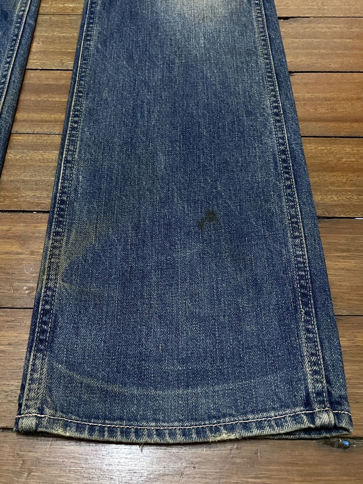 Japanese Brand Very Rare Design Vintage Brand Johnbull X Kojima Jeans 1990s Size US 29 - 6 Thumbnail