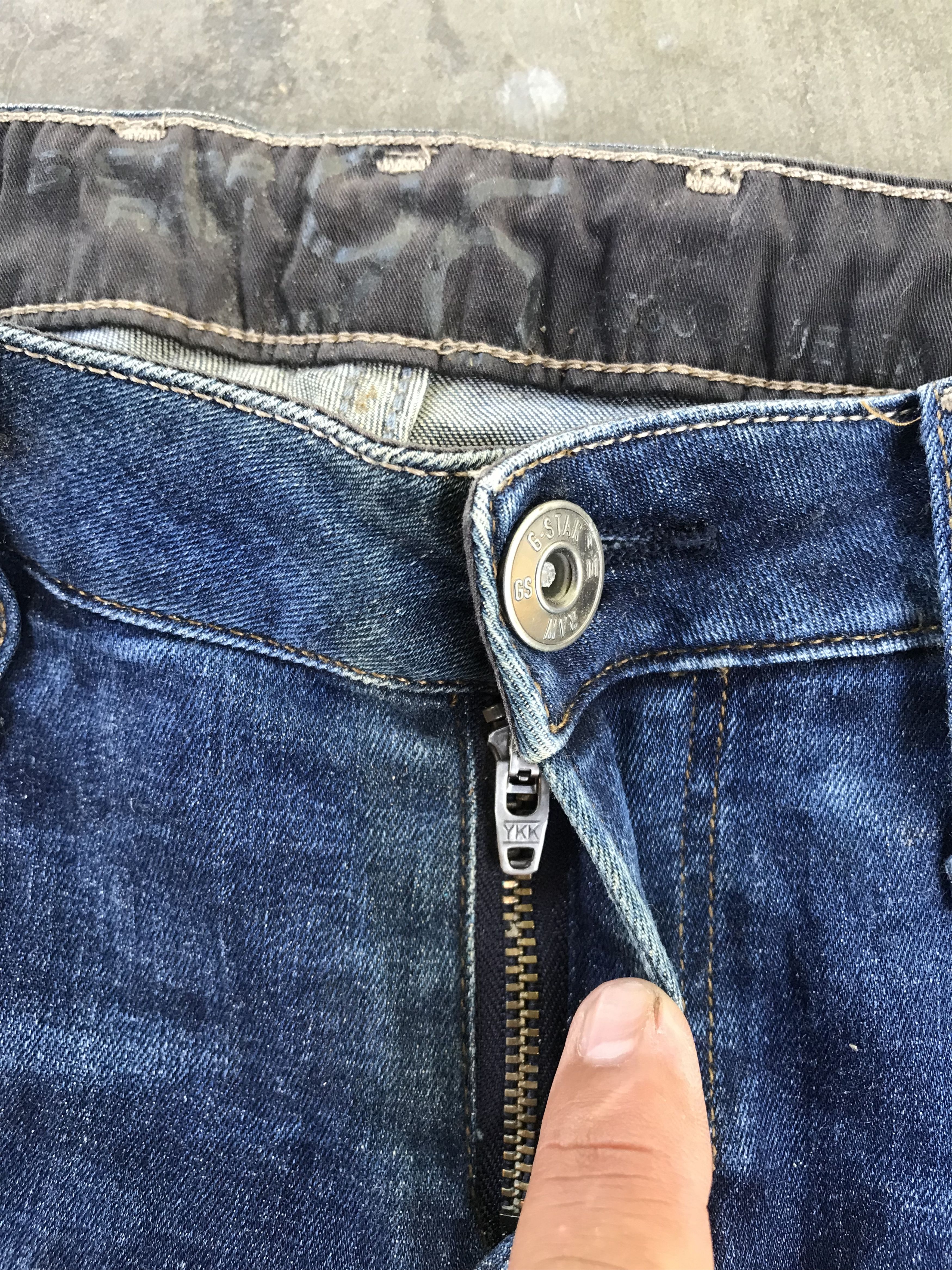 If Six Was Nine Heat G-star Distressed Denim-size 30-skinny fit Size US 30 / EU 46 - 10 Thumbnail