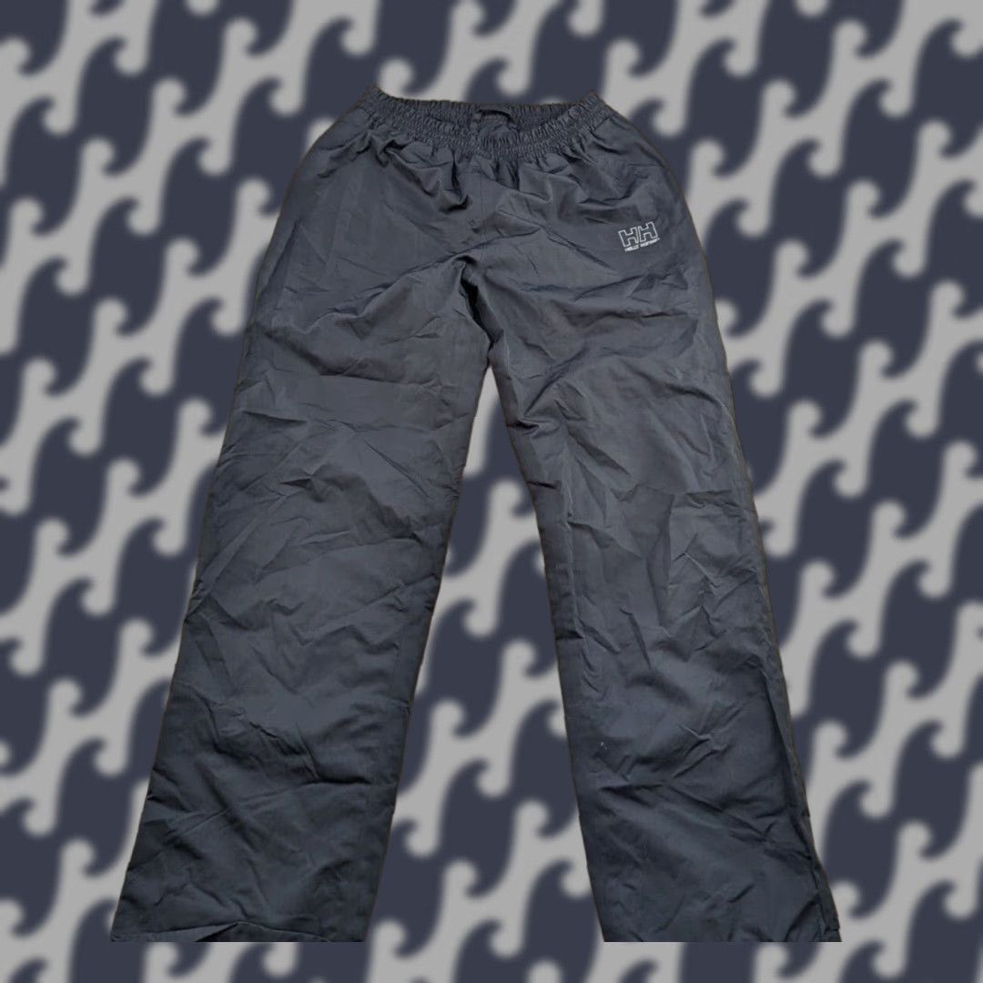 Helly Hansen Helly Hansen Mens Pants Size M Lightweight Outdoor Waterproof Black Pants Mens Rain Pants 30in Inseam 31in Waist Black Mens Size US 31 - 1 Thumbnail