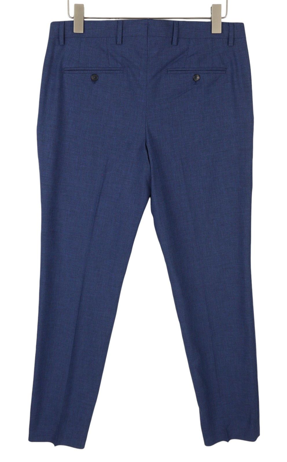 Tommy Hilfiger THFLEX MICRO STRUCTURE EU48 Blue Wool Blend 87473 Size US 32 / EU 48 - 2 Thumbnail