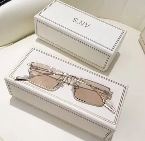 Designer × Vintage Vintage square frame sunglasses Size ONE SIZE - 2 Thumbnail