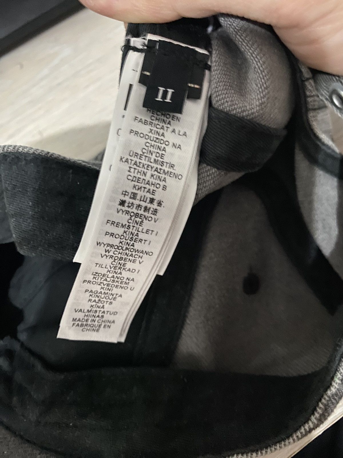 Diesel Diesel washed black cap Size ONE SIZE - 8 Thumbnail
