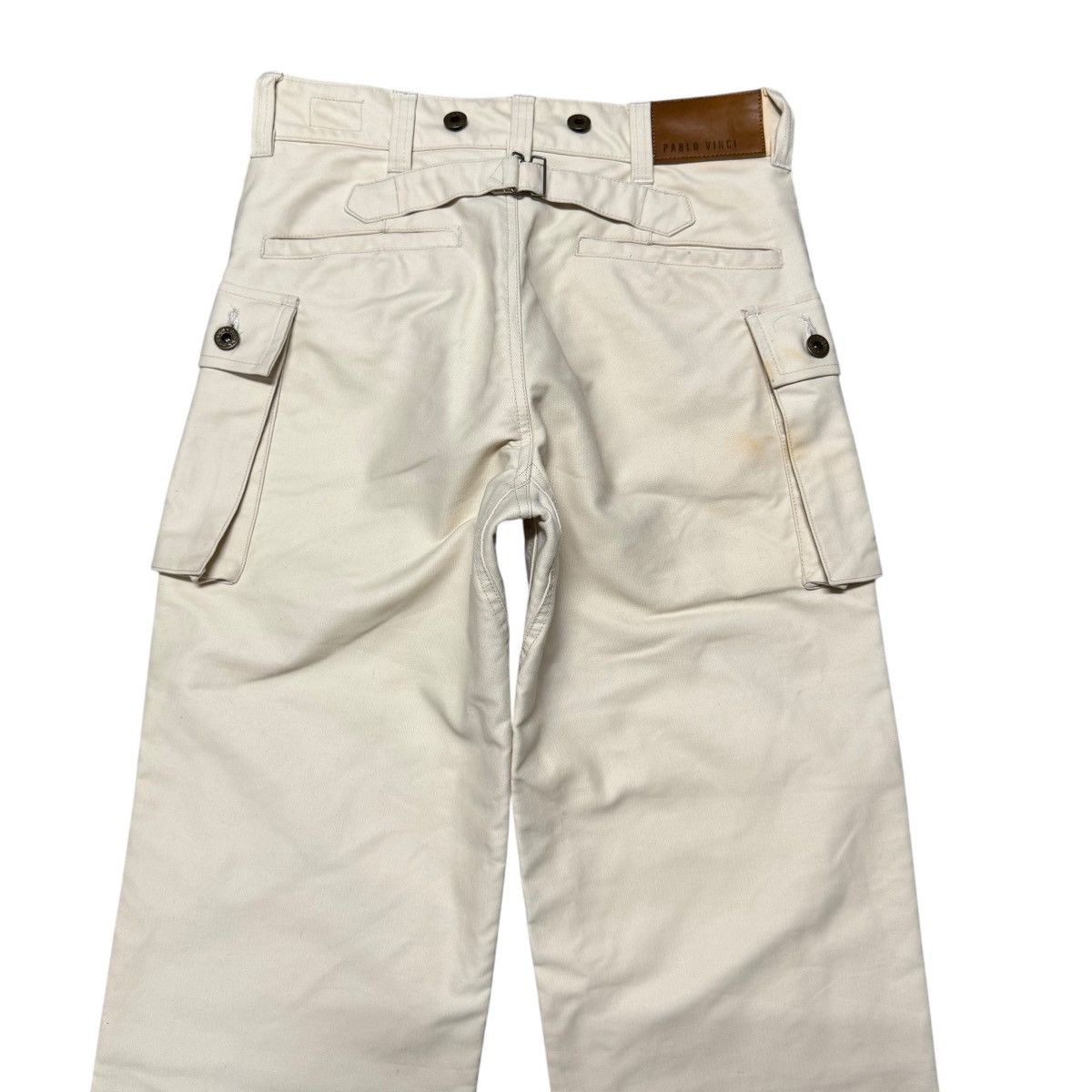 PABLO VINCI Oiled Chinos Monkey Pants
