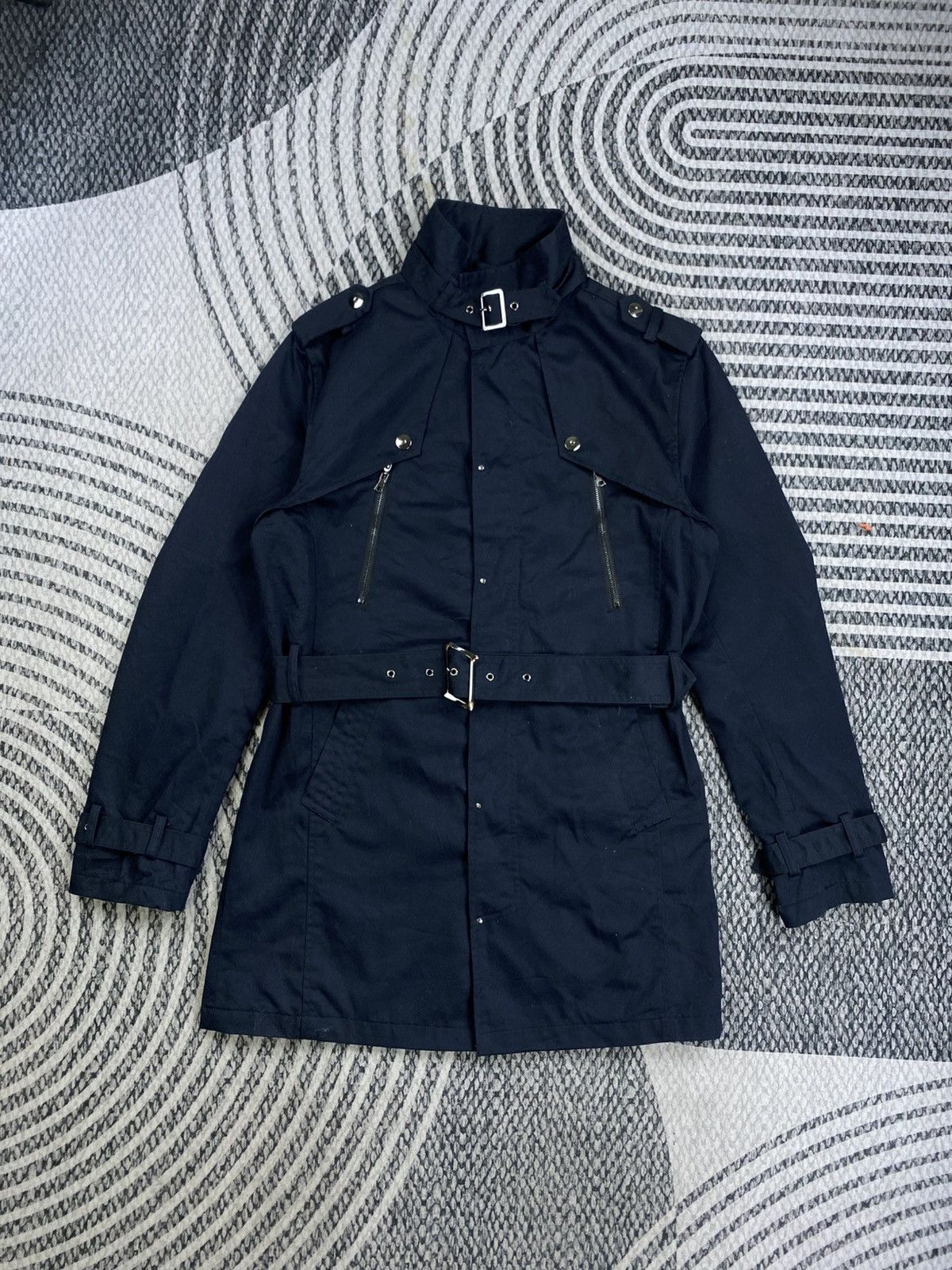 14th Addiction Bareback Premium Black Multipocket Belted Jacket Size US M / EU 48-50 / 2 - 3 Thumbnail