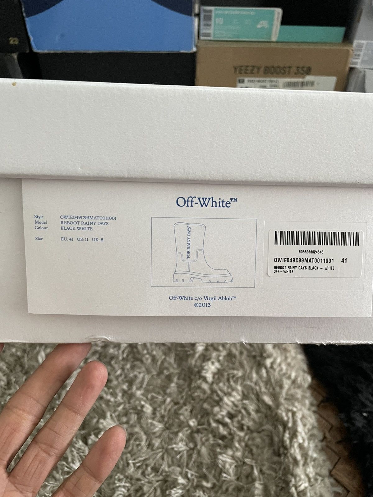 Off-White Off White Reboot Rainy Days boots Size US 8 / EU 41 - 12 Thumbnail