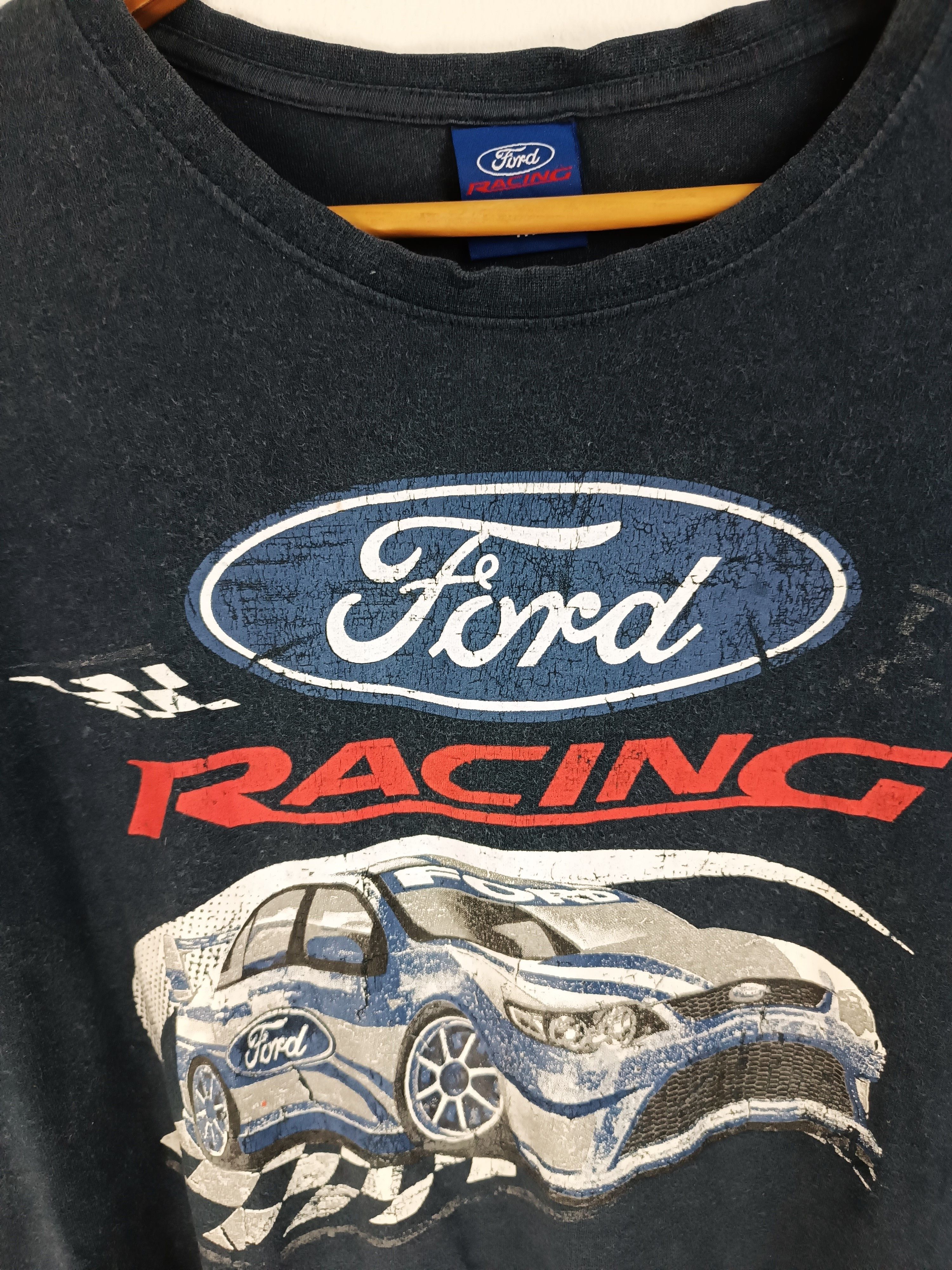 NASCAR VINTAGE FORD RACING RALLY NASCAR JDM F1 FADED TEE Size US L / EU 52-54 / 3 - 11 Thumbnail