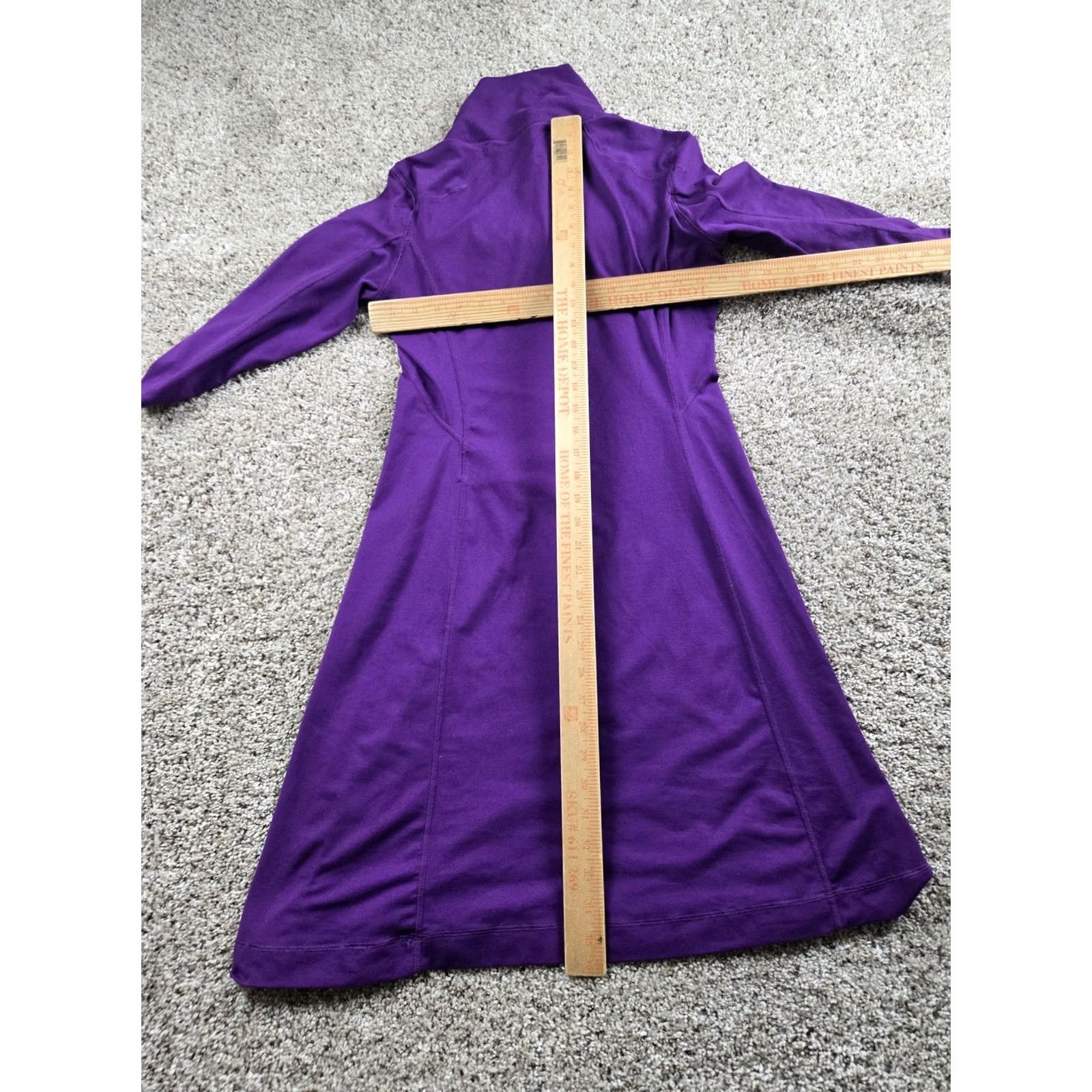 Mountain Hardwear Mountain Hardwear Sweater Dress Womens Medium Purple Turtleneck Long Sleeve Size M / US 6-8 / IT 42-44 - 7 Thumbnail