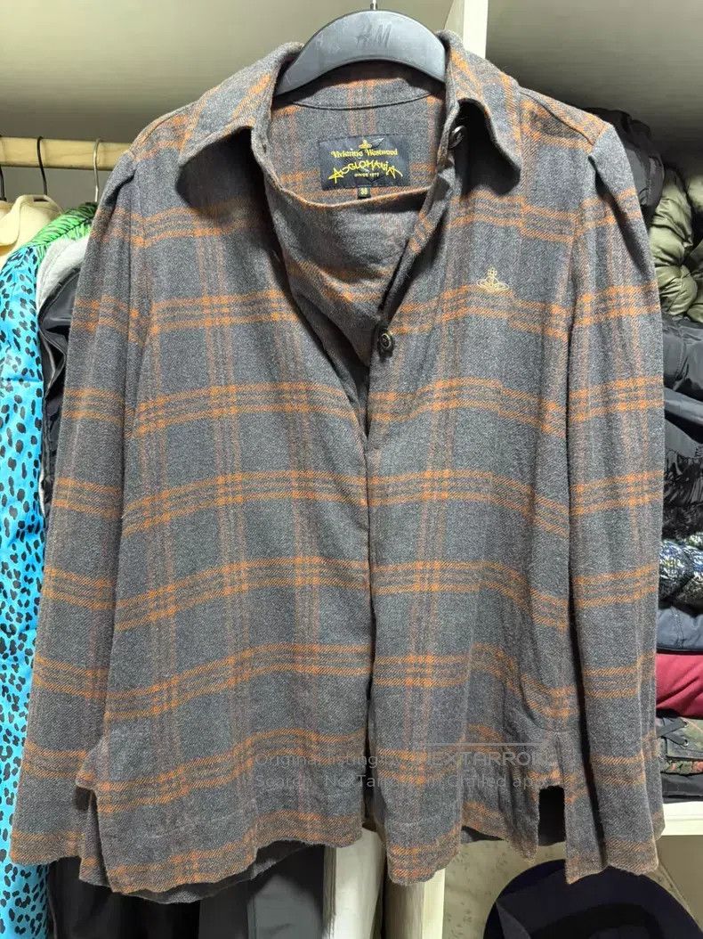 Vivienne Westwood Vivienne Westwood Anglomania checkered shirt, for both men Size XS / US 0-2 / IT 36-38 - 4 Thumbnail