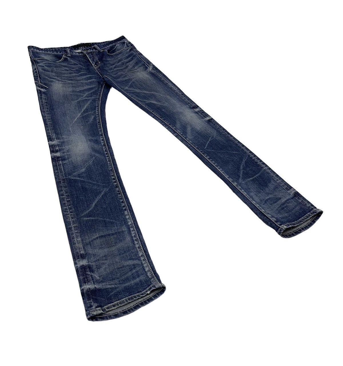 If Six Was Nine × Japanese Brand × Le Grande Bleu (L.G.B.) Fuga Japan Clawmarks Jeans Size US 32 / EU 48 - 2 Thumbnail