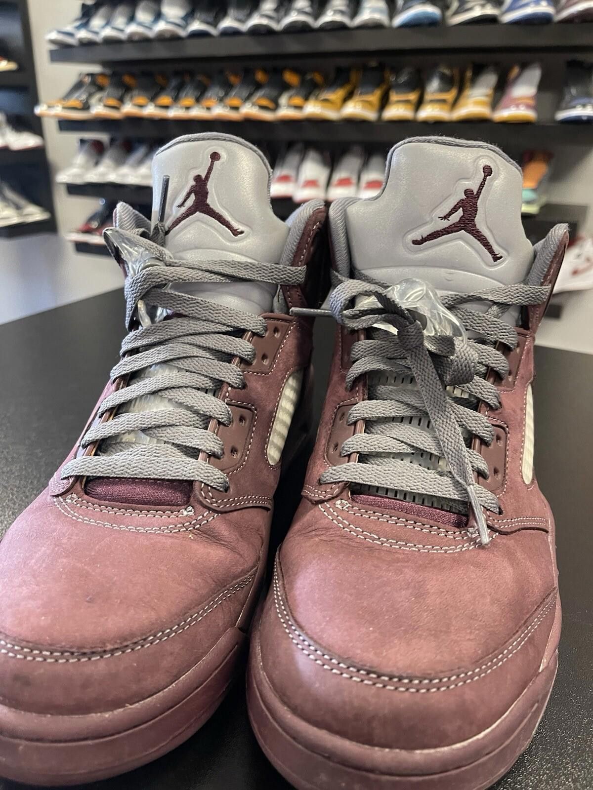 Jordan Brand Size 8 - Nike Air Jordan 5 Retro Burgundy ‘23 DZ4131-600 OG Size US 8 / EU 41 - 6 Thumbnail